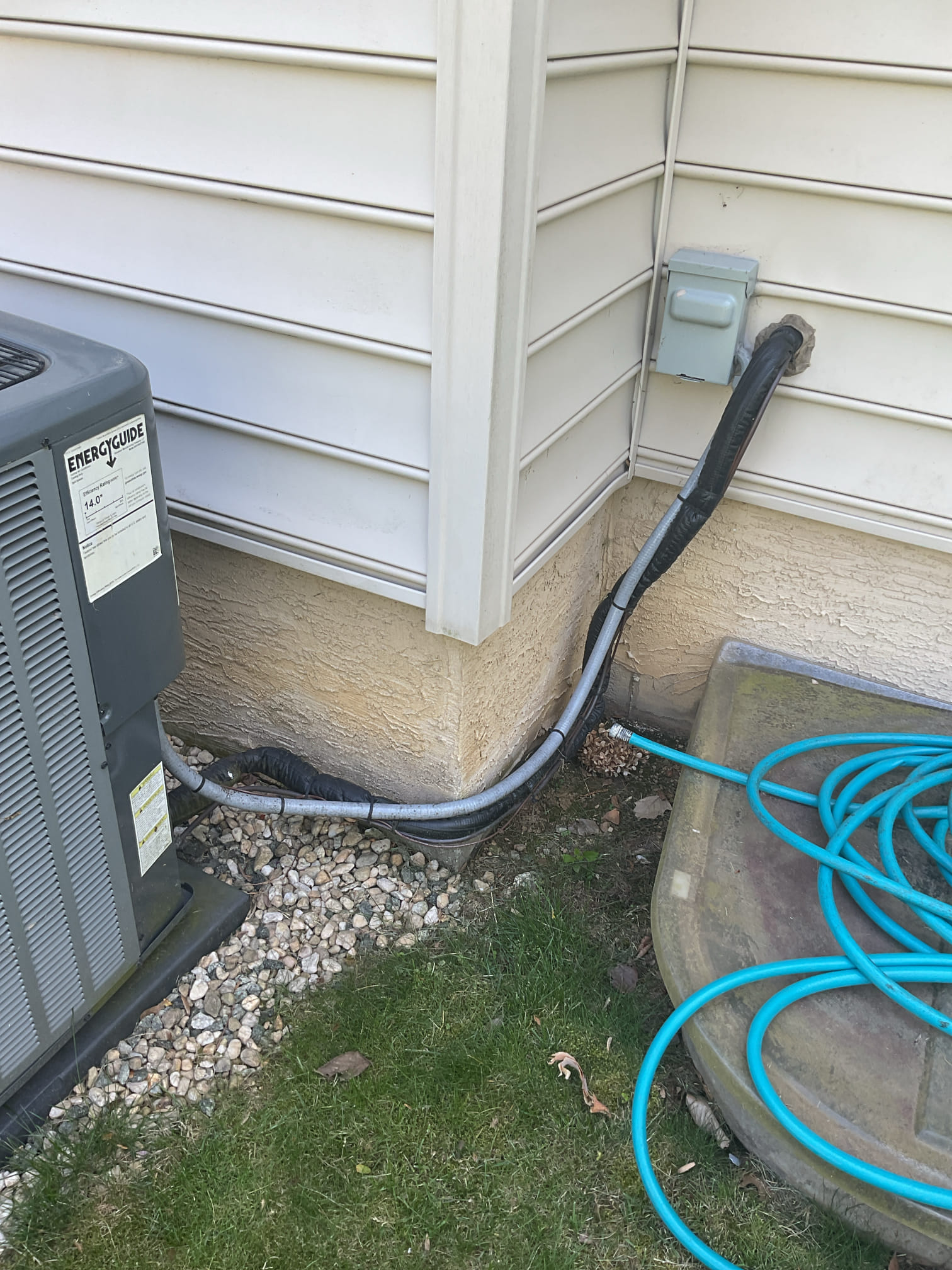 5/5/26 Dan 

I arrived to the customers home to service their 3 yr old Amana a/c system . I checked the wiring connections and the voltages . I checked and replaced the indoor air filter , the filter size is a 413 (supplied by the customer ) . I Inspected the indoor coil and tested the primary drain pan and cleared and tested the water drains and traps if applicable. I Took indoor temp splits at the return and the supply  and checked the blower motor condition and operation. I looked  at the outdoor unit wiring connections and voltages . I inspected  the outdoor components and checked my unit pressures by using super heat sub cool method.  System in good operating condition at this time. 
