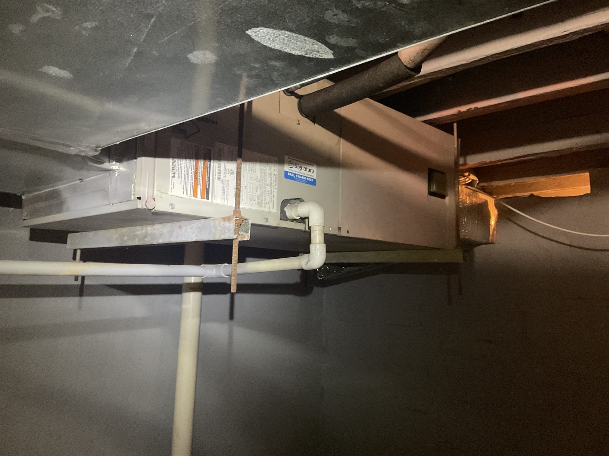 Luis 5-6-26 customer has two heat pumps, one for first and second floor. Issue is with first floor. Indoor unit is Nordyne and outdoor heat pump is Coleman, HP is 7 years old. Air handler is 17 years old. Indoor blower works, (indoor coils and blower in bad shape) found outdoor disconnect in the off position, other company worked on but never got back to customer with repairs. After inspection I noticed main issue is compressor would not start, pulls 60 amps. I used super boost and compressor came on, makes terrible noise, I was not able to check working pressures. At this point final recommendation is system replacement, there could be other major issues with system since indoor is 17 years old. Office to follow up with customer regards sales call. I talked to Joe while on site. 
• No obligation quote to replace system
• A Comfort Specialist will provide several options to suit your comfort needs and budget
• New equipment can offer better reliability, greater efficiency and improved 