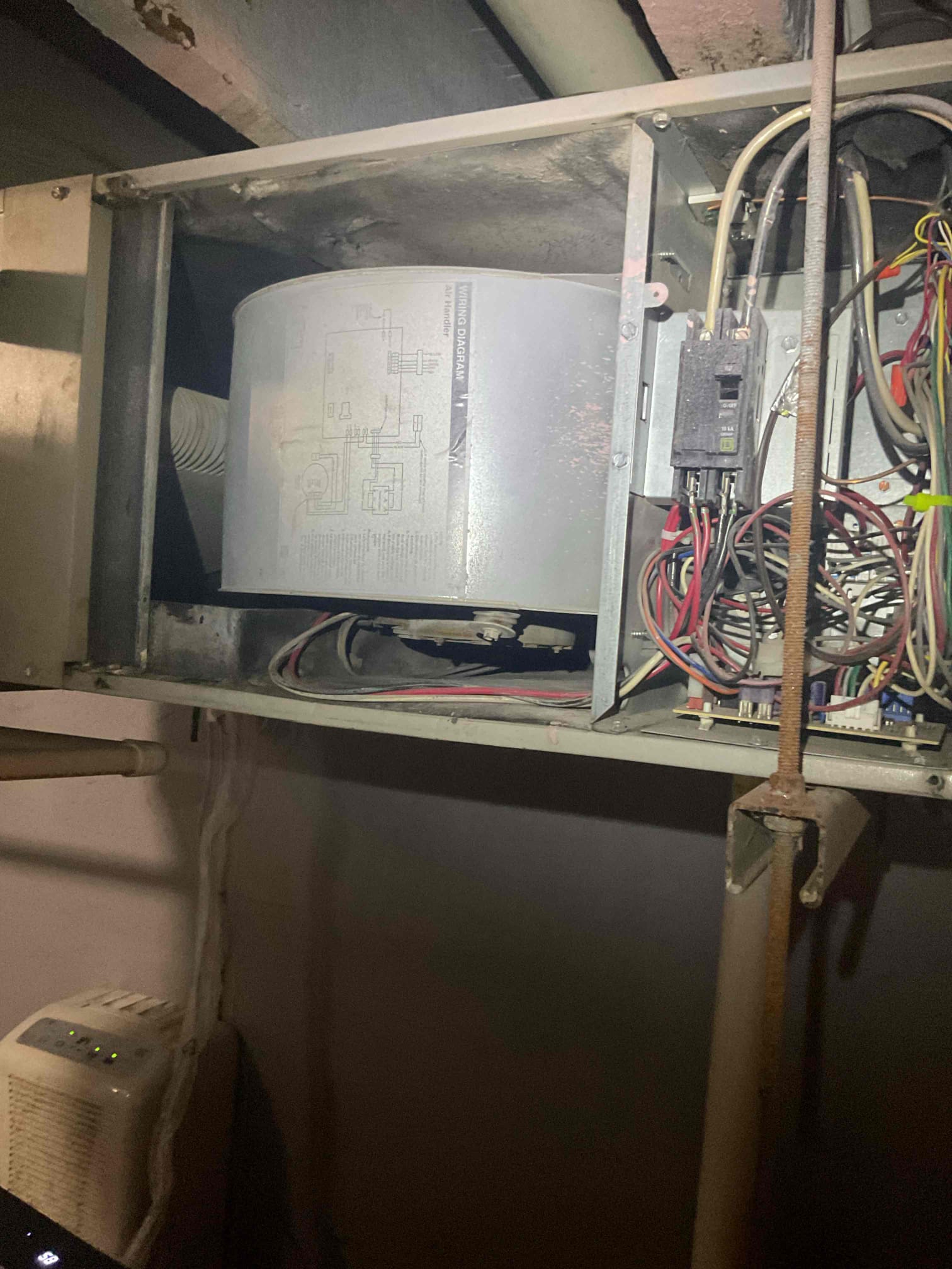 Luis 5-6-26 customer has two heat pumps, one for first and second floor. Issue is with first floor. Indoor unit is Nordyne and outdoor heat pump is Coleman, HP is 7 years old. Air handler is 17 years old. Indoor blower works, (indoor coils and blower in bad shape) found outdoor disconnect in the off position, other company worked on but never got back to customer with repairs. After inspection I noticed main issue is compressor would not start, pulls 60 amps. I used super boost and compressor came on, makes terrible noise, I was not able to check working pressures. At this point final recommendation is system replacement, there could be other major issues with system since indoor is 17 years old. Office to follow up with customer regards sales call. I talked to Joe while on site. 
• No obligation quote to replace system
• A Comfort Specialist will provide several options to suit your comfort needs and budget
• New equipment can offer better reliability, greater efficiency and improved 