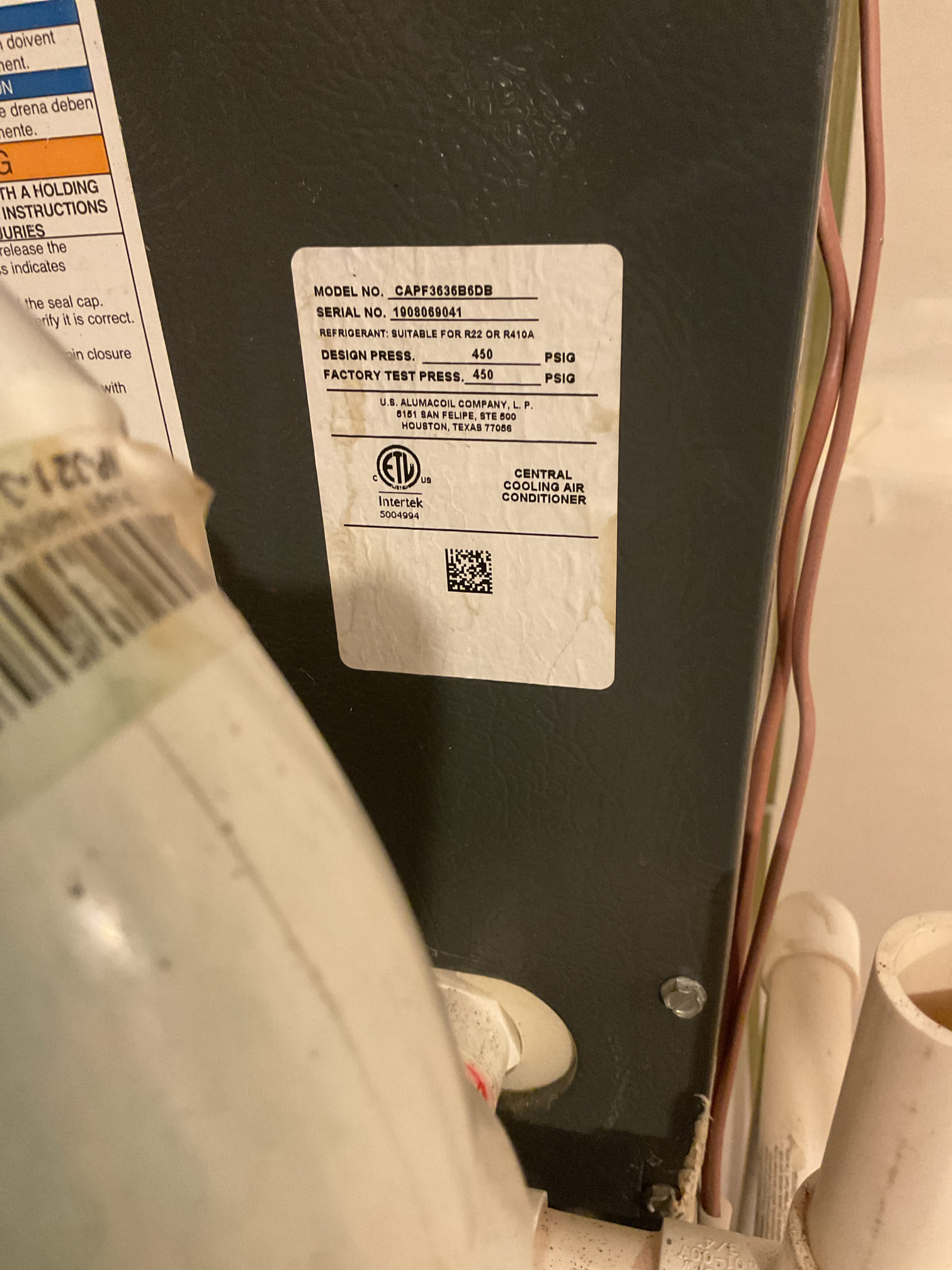 05/07/26 Dan 

I arrived to the customers home to service their 6 yr old Amana a/c system . I checked the wiring connections and the voltages . I checked and replaced the indoor air filter , the filter size is 16x25x1. I Inspected the indoor coil and tested the primary drain pan and cleared and tested the water drains and traps if applicable. I Took indoor temp splits at the return and the supply  and checked the blower motor condition and operation. I looked  at the outdoor unit wiring connections and voltages . I inspected  the outdoor components and checked my unit pressures by using super heat sub cool method.  System in good operating condition at this time. 

I did find that my dual capacitor was well out of range of tolerance. It’s a 45/5mfd and I had 21 mfd below 10%. I went over pricing with the customer, she agreed to do the part, but she wanted to see if she could get an extra discount. Mike was  able to authorize a $50 service coupon for installing the capacitor. I checked 
