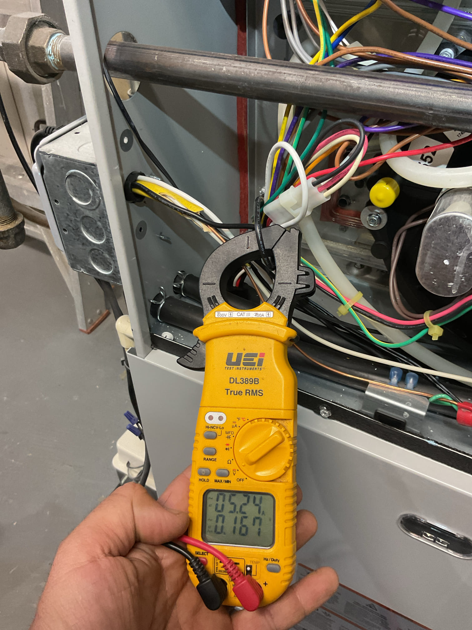 Completed AC tune up for 5 Ton Bosch inverter system
Equipment is heat pump/natural gas furnace hybrid installed by Dibiase 12/13/24 1.5

Homeowner replaces Aprilaire 416 filter every 6 months. Has bad allergies so he uses 416
Indoor and outdoor coils in good condition 
Inspected wiring, controls, electric motors and components; equipment has surge protection
Measured temperature split and static pressure 
Inspected drains; cleared EZ trap, tested pump; added treatment tabs to trap body

Assessed refrigerant charge checked pressures. 

As a reminder the Aprilaire 800 steam humidifier canister will need to be replaced next heating season. Provided email estimate. 

AC system operating well at this time. 
