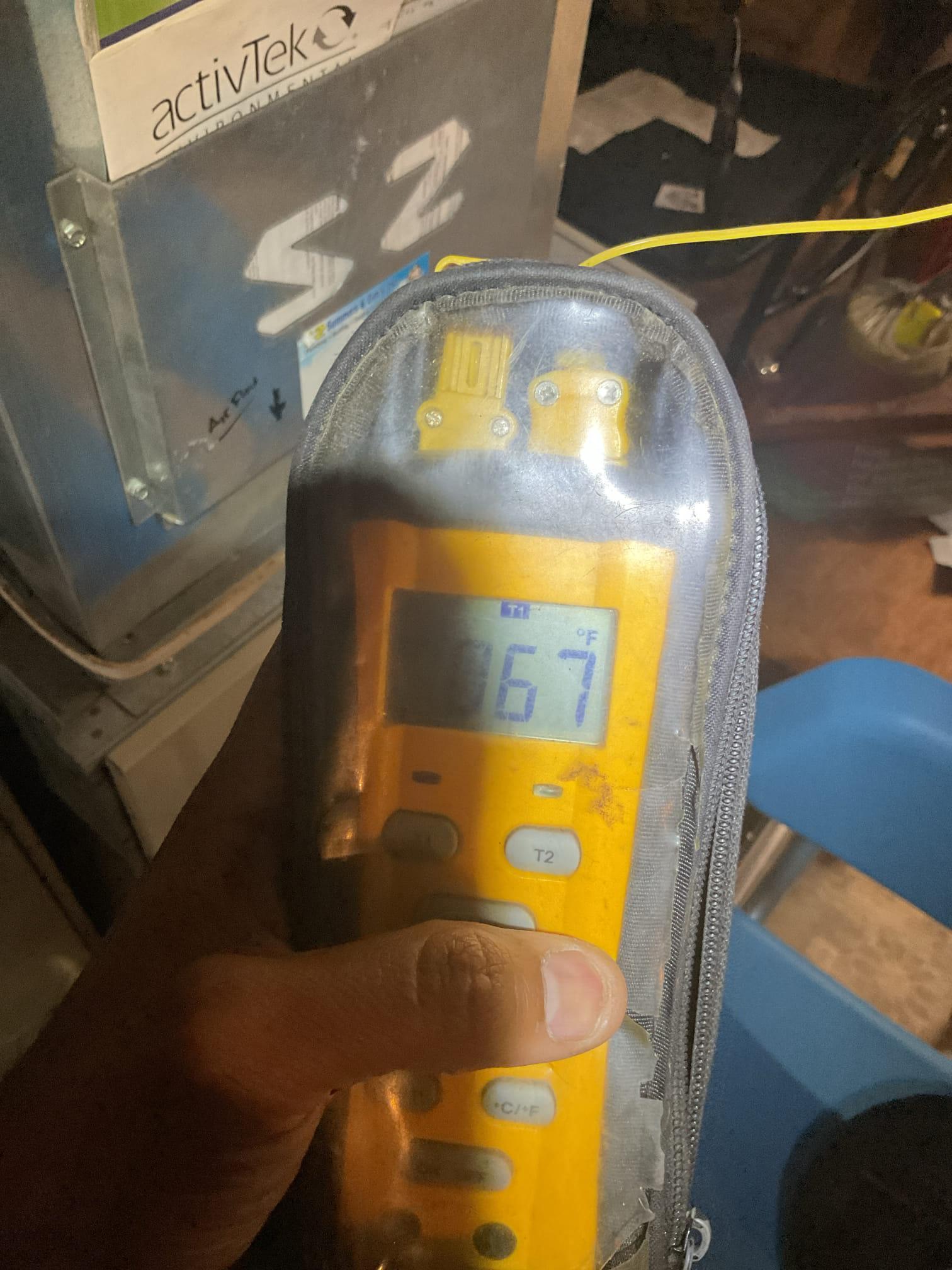 Luis 5-8-26 performed ad tune up on American standard split heat pump and Daikin 4 indoor head mini split inspection. Check all electrical connections and components, replace filter for American standard. Clean filters for indoor heads. Check airflows check drain and test ok. Check outdoor coils and electrical ok. Heat pump is working at the time of service, customer will use home warranty to replace system once it dies. Customer is aware unit is old and passed life expectancy, on mini split system everything is working within manufacture specifications. Cycle all units ok. 
