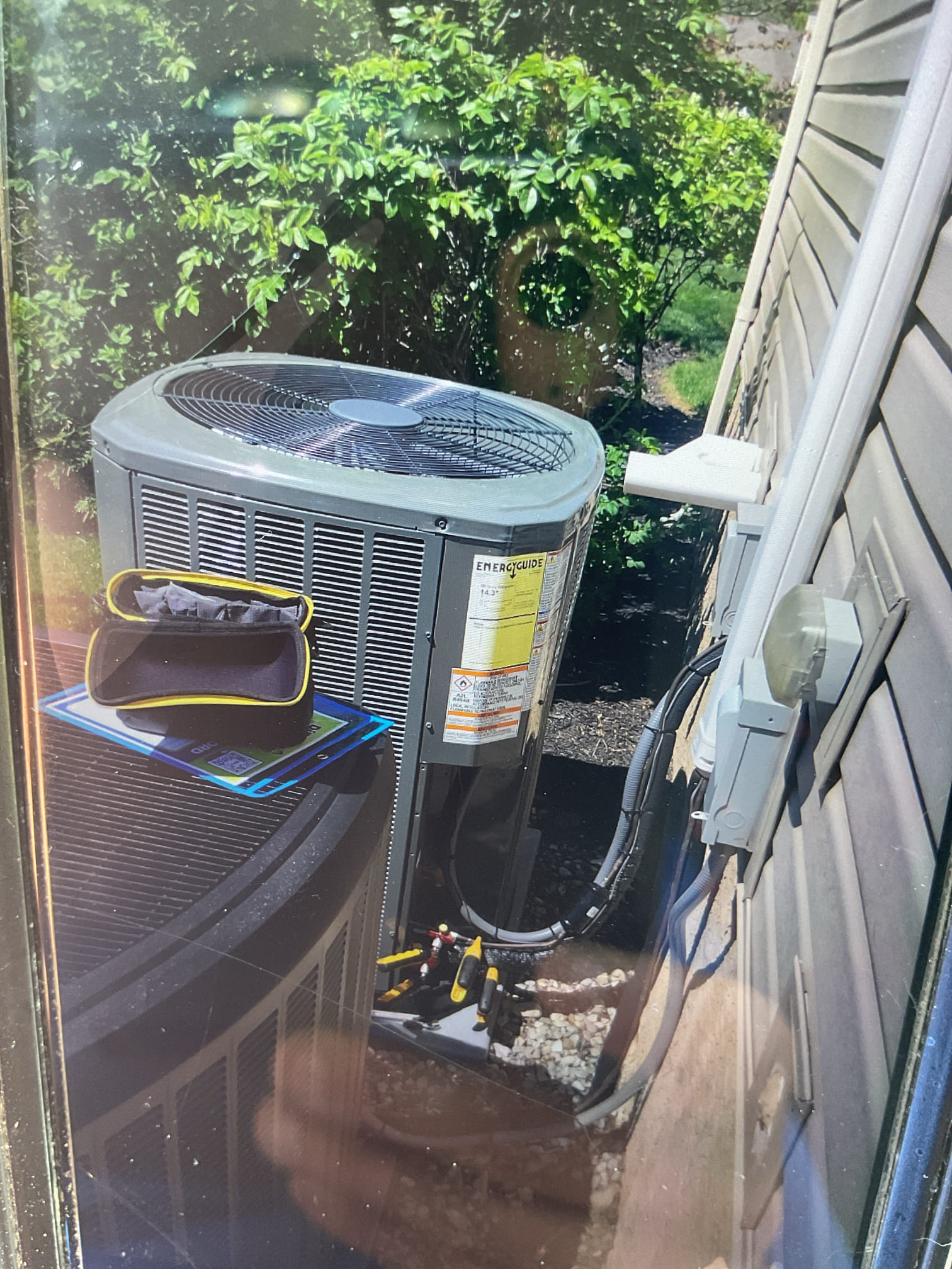Luis 5-12-26 
Performed ac tune up on  year old first floor 4 ton Trane system indoor coil and outdoor unit ok all electrical components low and high ok airflows check air filter 413 ok test drain and flush trap ok check supply and return air temps ok check outdoor unit refrigerant levels and electrical ok cycle ac unit ok air conditioning is working properly at the time of service 