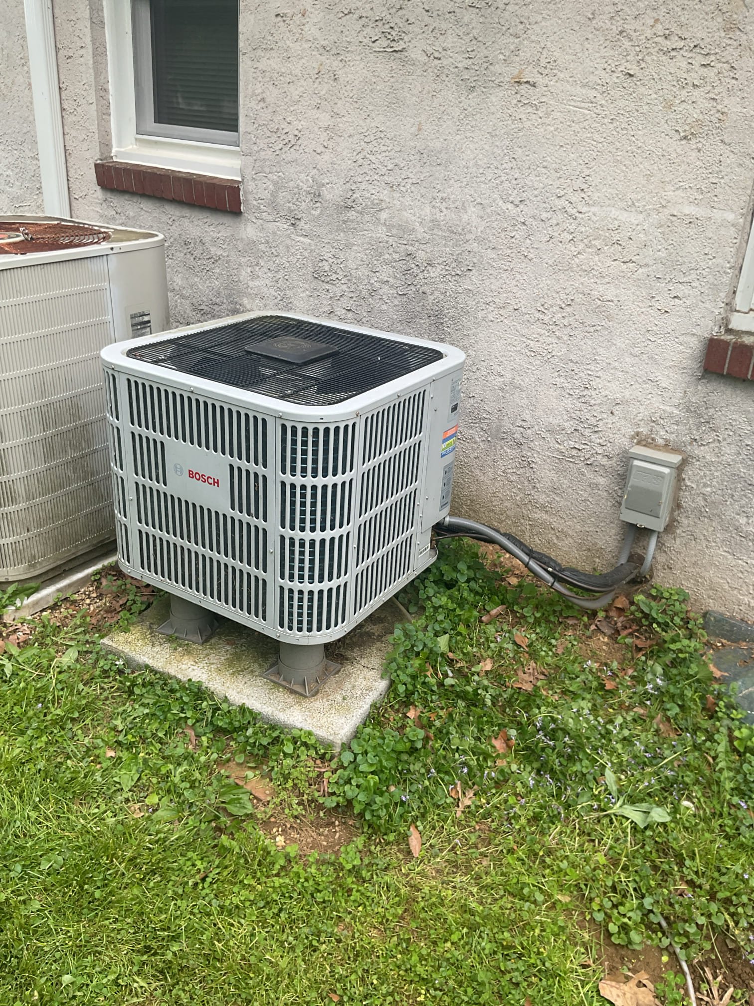 Luis 5-13-26 
Performed ac tune up on Bosch 3 ton heat pump system, check, indoor coils, flush drain test condensate pump inspect blower motor check air filter ok. Check supply and return air temps. Check outdoor unit coils and electrical refrigerant levels ok. Cycle heat pump ok. System is working properly at the time of service. During today’s visit I wired humidifier to thermostat, now is connected to u1 on EMI and thermostat. 