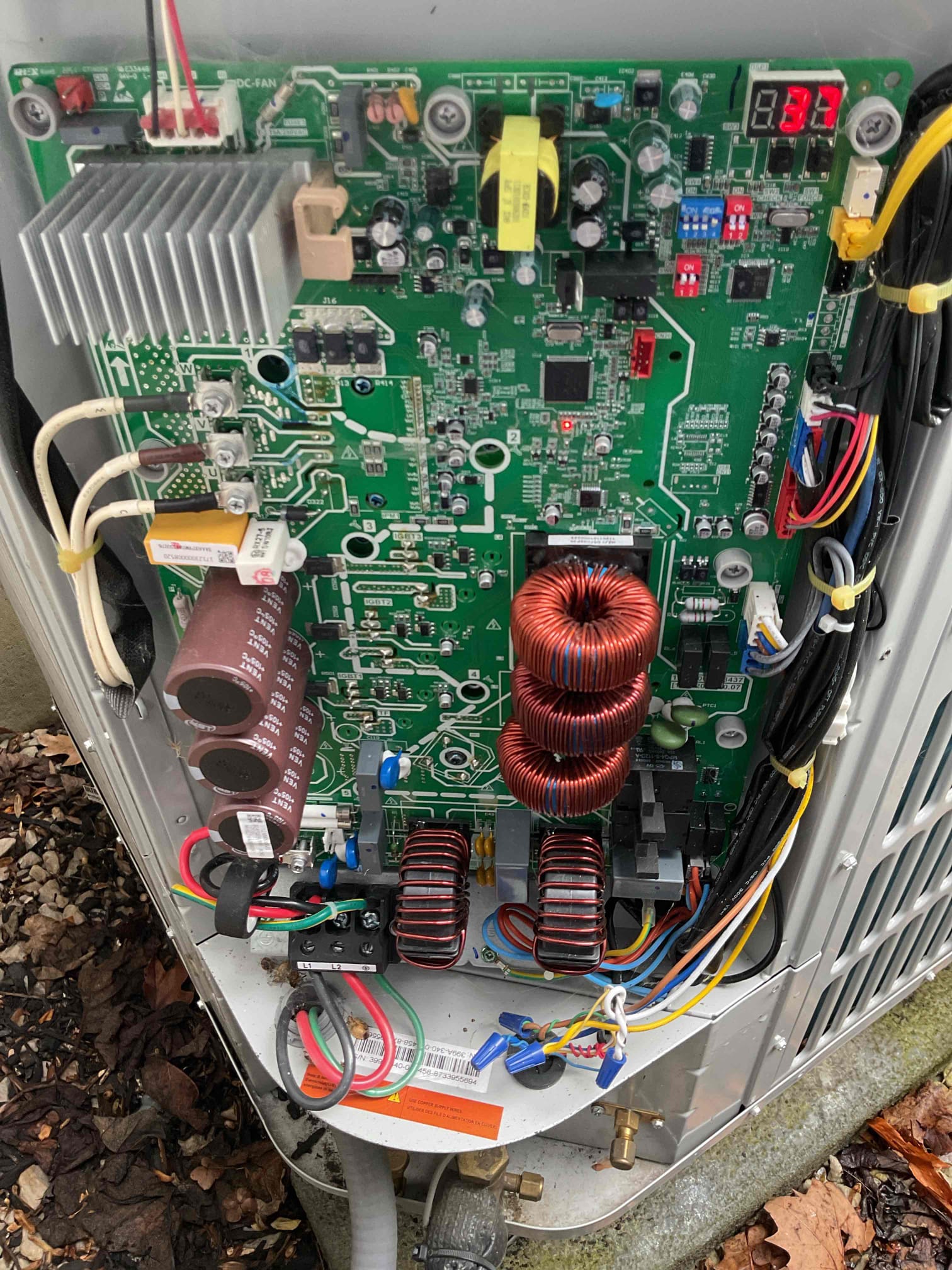 I arrived to the customers home to service their 2 yr old bosch a/c system and their 3 yr old Bosch .  I checked the wiring connections and the voltages on both systems . I checked and replaced the indoor air filters for both systems the filter size are 16x25x4 ( supplied) and 16x25x1 . I Inspected both indoor coils and tested the primary drain pan and cleared and tested the ez traps. I flushed the drains with water to tested the trap and the pump. I Took indoor temp splits at the return and the supply on both systems ,  and checked the blower motor amperage draws. I looked at the outdoor units and the  wiring connections and voltages . I inspected  the outdoor components and checked my unit pressures by using super heat sub cool method.  Everything is working fine at this time of service for both systems. 

