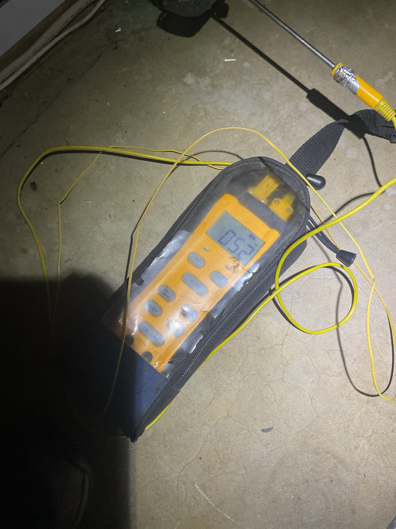 Luis 5-14-26 performed four ac tune ups on two package geo units, and two split geo. Splits unit are located on second floor. And both package unit are located in basement. One of the basement geo kitchen/office is from 2004. Other basement is from 2019. On spits units:  air handlers are from 2004 and compressor side are from 2010/2019. All units don’t have water protection, no surge protection, Check all electrical connections and components, replace all filters. All supplied by customer. 2004 basement unit drain system is in bad shape. I provided estimate for repairs and recommendations. Both second floor air handlers are from 2004. Both are cooling at minimum numbers. I noticed music room/bedroom will most likely have issues. Indoor coil gets cold 50%. Indicating restriction with txv or coils. If customer has issue this summer  final recommendation is to replace system. Customer also has old carrier zoning system. I provided estimate to replace dampers and zoning panel with new ther