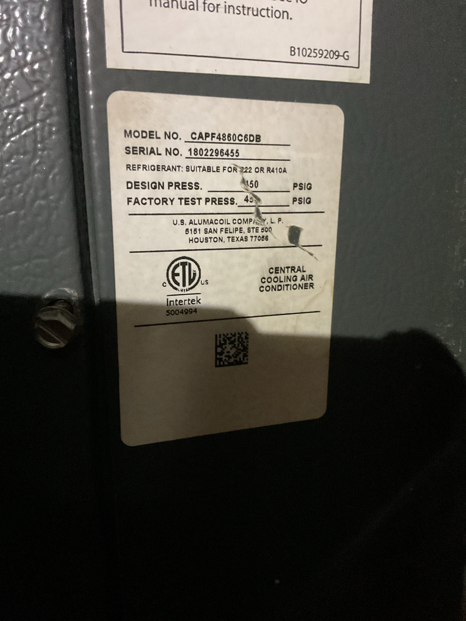 5/15/26 Dan 

I arrived to the customers home to service their 7 yr old Amana a/c system . I checked the wiring connections and the voltages . I checked and replaced the indoor air filter , the filter size is a 501. I Inspected the indoor coil and tested the primary drain pan and cleared and tested the water drains and traps if applicable. I Took indoor temp splits at the return and the supply  and checked the blower motor condition and operation. I looked  at the outdoor unit wiring connections and voltages . I inspected  the outdoor components and checked my unit pressures by using super heat sub cool method.  System in good operating condition at this time. 

Collected for service contract renewal and filter 501 replacement. Total due is $287.31 paid by cc. 


