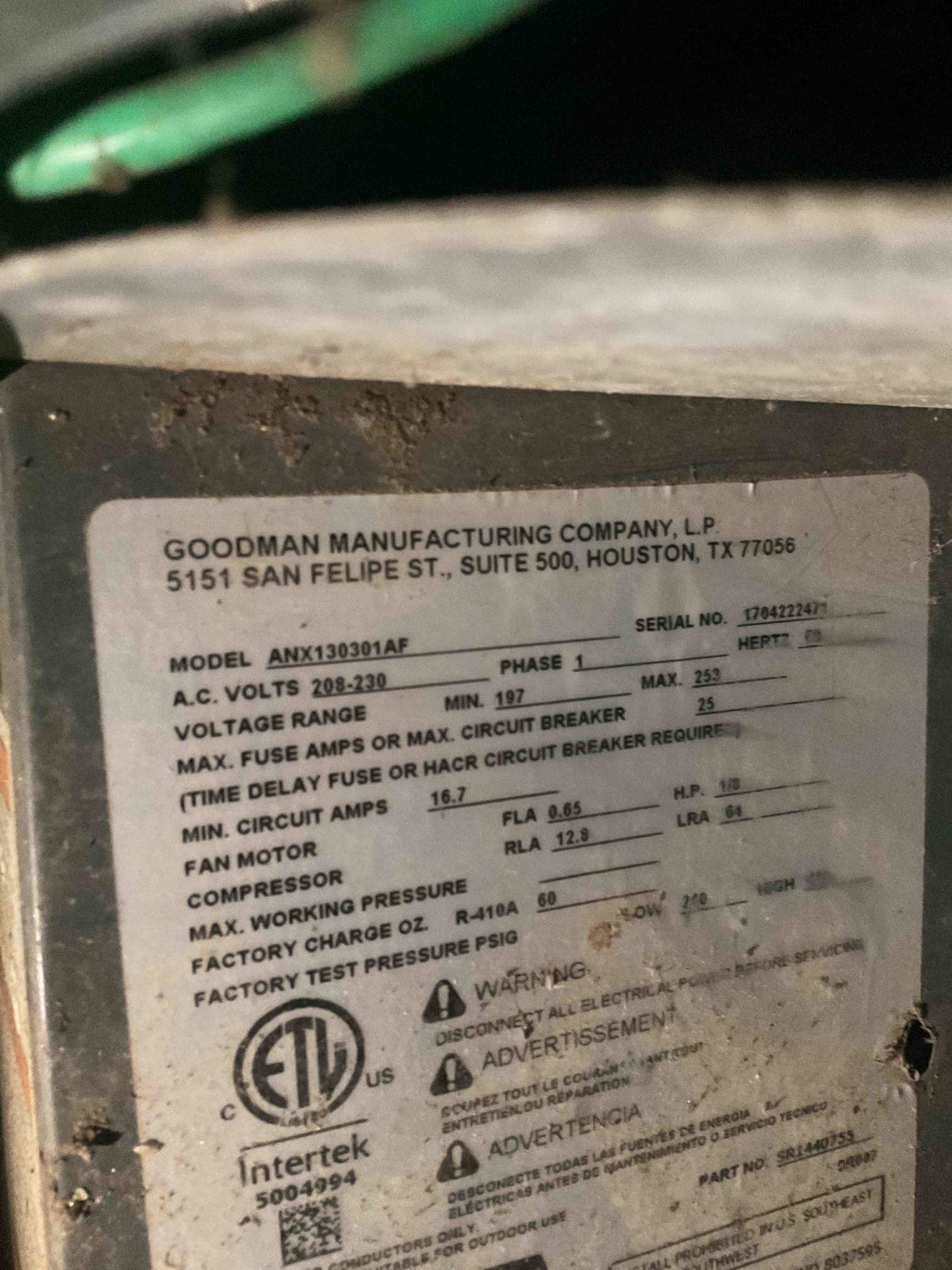 Performed precision a/c tune up on 2017 amana a/c system located in the attic. Checked all electrical connections and components. Flushed condensation drain. Found only a float switch in the drain pan and explained to her how a float switch worked. Recommended installing a wet switch for better water protection. Installed and tested operation. Checked temperature split. Tested all capacitors. Checked refrigerant pressures and temperatures. Provided options for uv air purification at air handler. A/c is working properly at time of service. 
