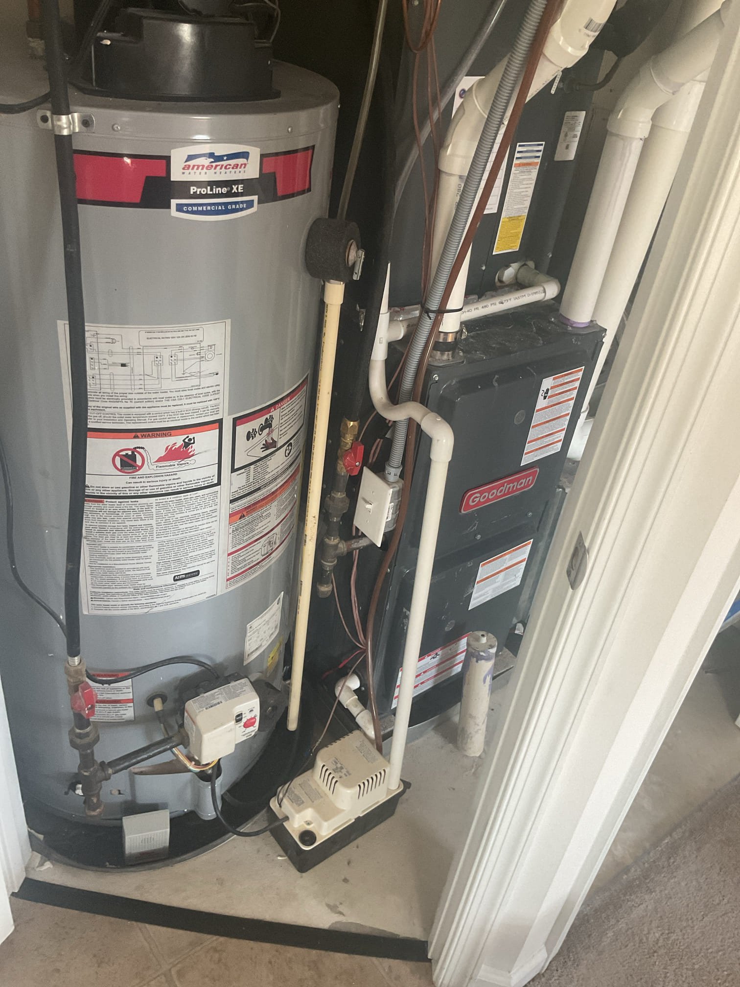 Luis 5-18-26  no cooling call found indoor unit running not outdoor compressor, found open capacitor provided estimate to replace Capacitor, I also presented options on contactor super boost. Customer decided to just do Immediate repair of outdoor electrical system with standard duty capacitor to prevent breakdown due to wear and tear. Test system operation ok. Refrigerant levels ok at the time. Provided estimate and information about water protection and service plan. 