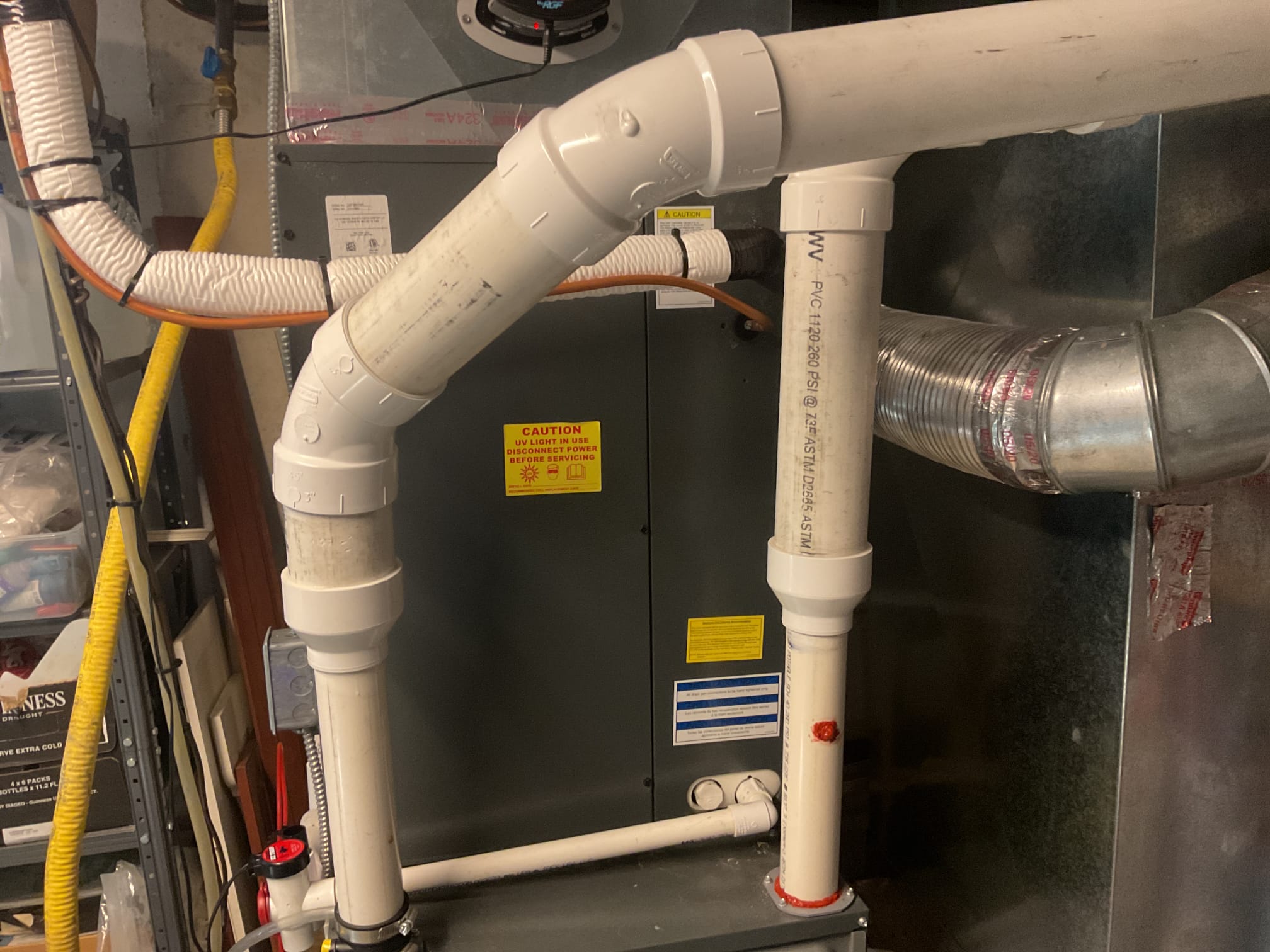 Fully assessed no cooling situation on 2021 amana heat pump system. Found blower running inside at furnace, but nothing running outside. Found heat pump locked out on an L1 error code which means “low pressure lock out”. Found standing pressure of 254 psi in the system. Made sure low pressure switch was closed with the unit off which it was. Reset power and tested operation. Ran system for about 20 minutes and checked pressures they were 286/115 with 8.2 subcooling very good.  Checked temperature split it was 29 degrees. 16x25x1 air filter was some what dirty, homeowner to replace. Recommended installing an ecm surge protector for blower motor. Possibly just a fluke issue with the low pressure lock out. Told homeowner to keep an eye on it. A/c is working properly at time of service. 