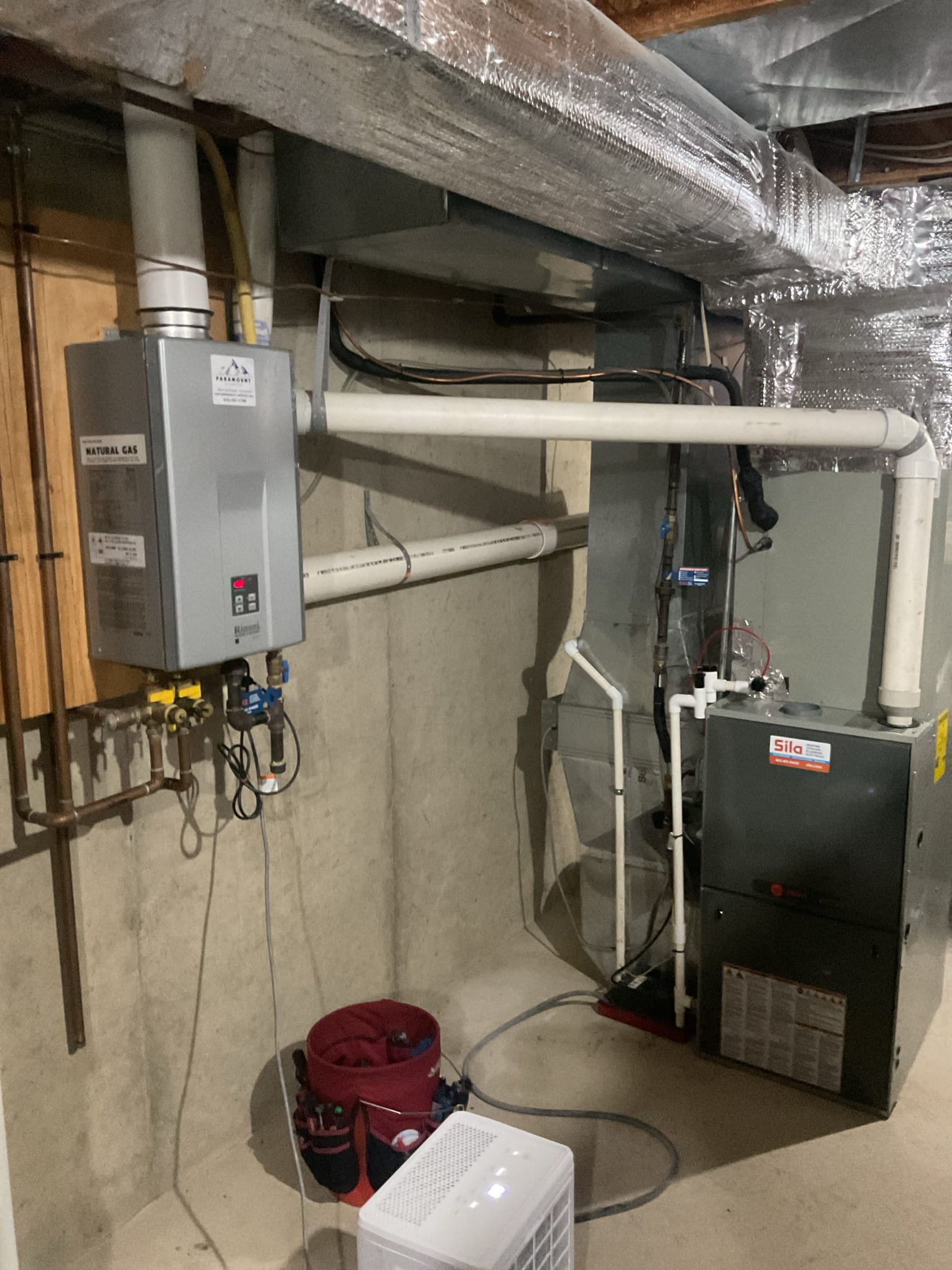 Luis 5-20-26 no cooling found open capacitor for outdoor unit. Check indoor and outdoor units, indoor drain has lot of refrigeration oil. I
When I was inspecting indoor coil I noticed big crack on heat exchanger . I talked to customer about system issues.  I provided estimate for repairs and recommendations, system issues 11 year old. I would recommend getting an estimate to replace system, customer decided to get unit fix by replacing capacitor and and also set up consultation for later this evening.
Test system operation, refrigeration levels are lower, I emailed estimate to come back and add refrigerant. Customer knows this is a temporary repair. 


Replace current standard capacitor with heavy duty capacitor that features rust-free brass connections, reduces more heat to eliminate stress, and 5 year parts warranty

2 year parts/labor warranty included with this repair
• No obligation quote to replace system
• A Comfort Specialist will provide several options to suit your comfort ne