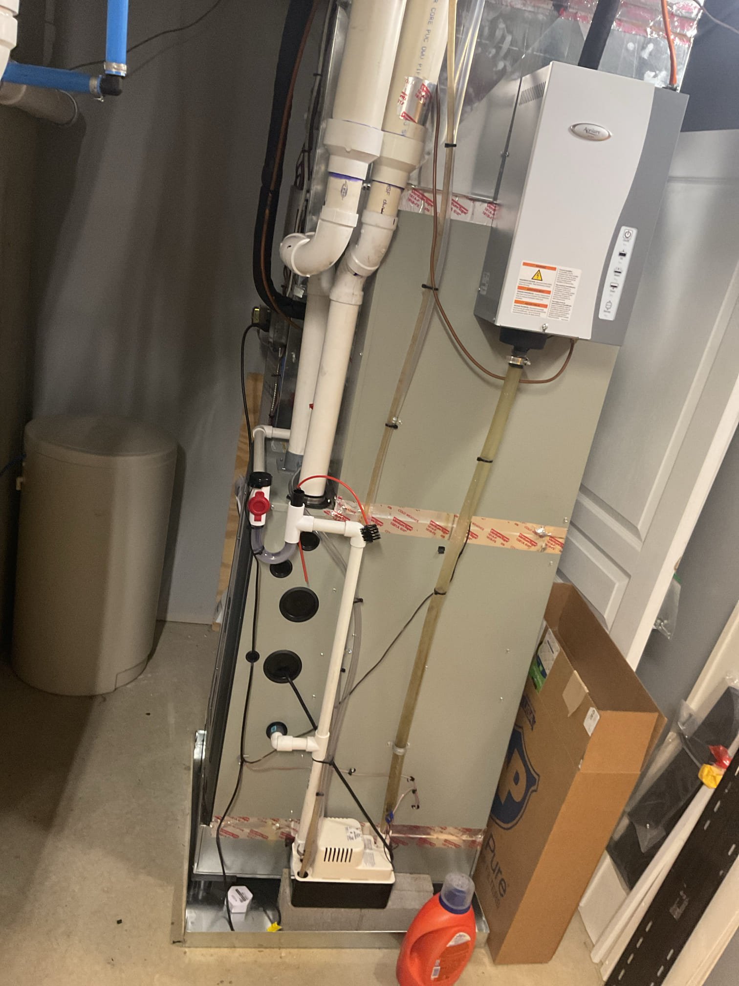 Luis 5-20-26 perform quality assurance on recently installed system first heat and ac unit. Check all settings on indoor and outdoor ok. All electrical ok. Check refrigerant levels ok test water safeties ok. No corrections were needed. System pass QA. turned off humidifier for summer. 