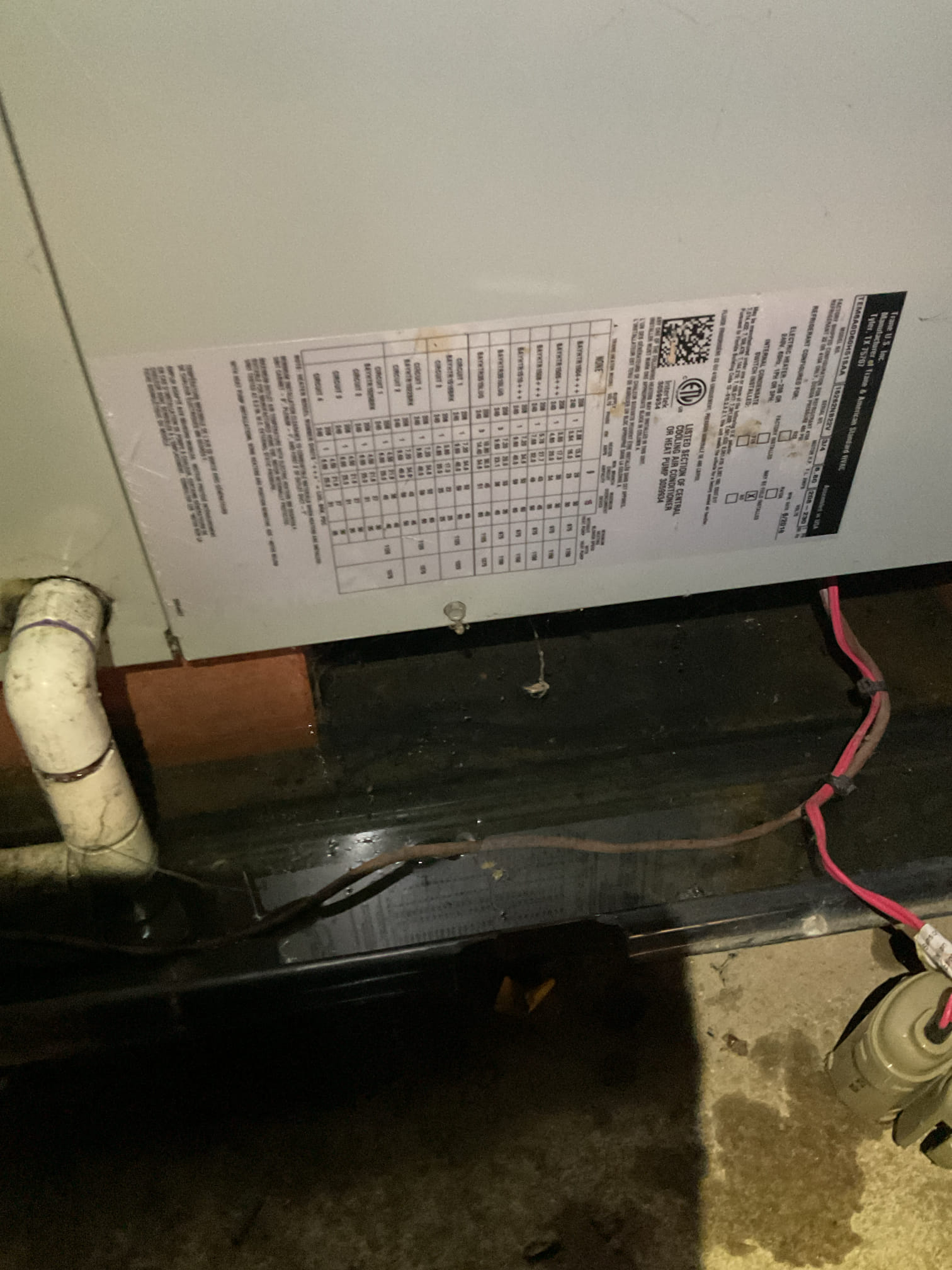 1 arrived to the customers home to service their 10 + yr American standard a/c system.  . I checked the wiring connections and the voltages . I checked and replaced the indoor air filter , filter size is a 213. I Inspected the indoor coil and tested the primary drain pan with water and flushed the drain line and cleared. I did find water in the secondary pan , I got approval to clear and check to see what caused the water, found a kinked 3/8 line . I Took indoor temp splits at the return and the supply  and checked the blower motor condition and operation. I looked at the outdoor unit wiring connections and voltages . I inspected  the outdoor components and checked my unit pressures by using super heat sub cool method.  The system is currently operational but past normal life expectancy. Replacement of system is recommended in the near future. due for today is $129.00 renewal , filter $98.31, and $75.00 for clearing the pan . Total $302.31 customer requested a payment link . 
