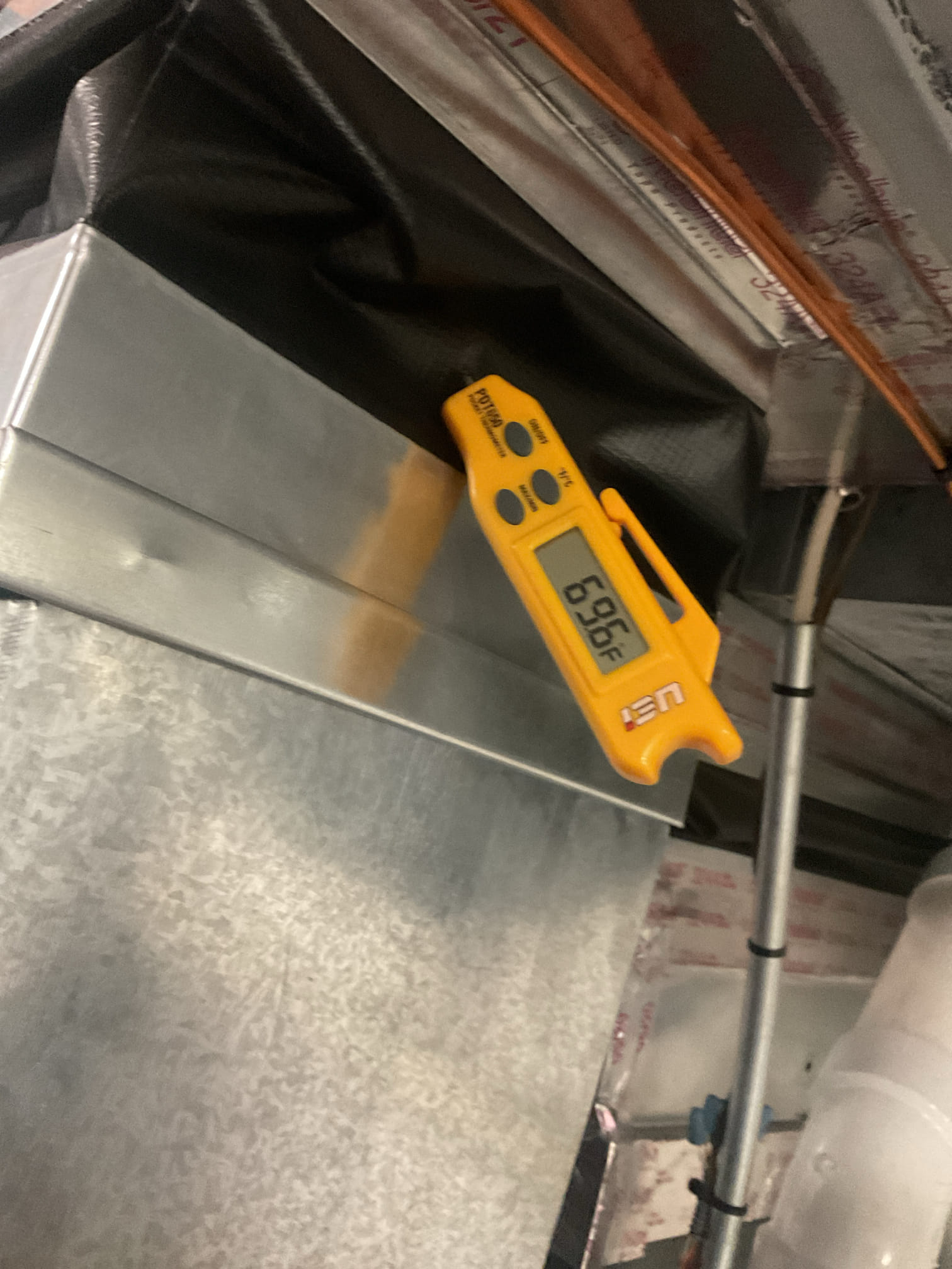 5/22/26. Kurt performed precision a/c tune up on 2022 amana a/c system. Replaced aprilaire 413 ( provided by homeowner. ) checked all electrical connections and components. Checked temperature split. Flushed condensation drain. Talked to homeowner about installing a surge protector for Ecm blower motor. Tested outdoor capacitor. Checked refrigerant pressures and temperatures. Found outside condenser coil very dirty showed homeowner this. She will more than likely clean the coil herself. Provided estimate just in case. A/c is working properly at time of service. 
