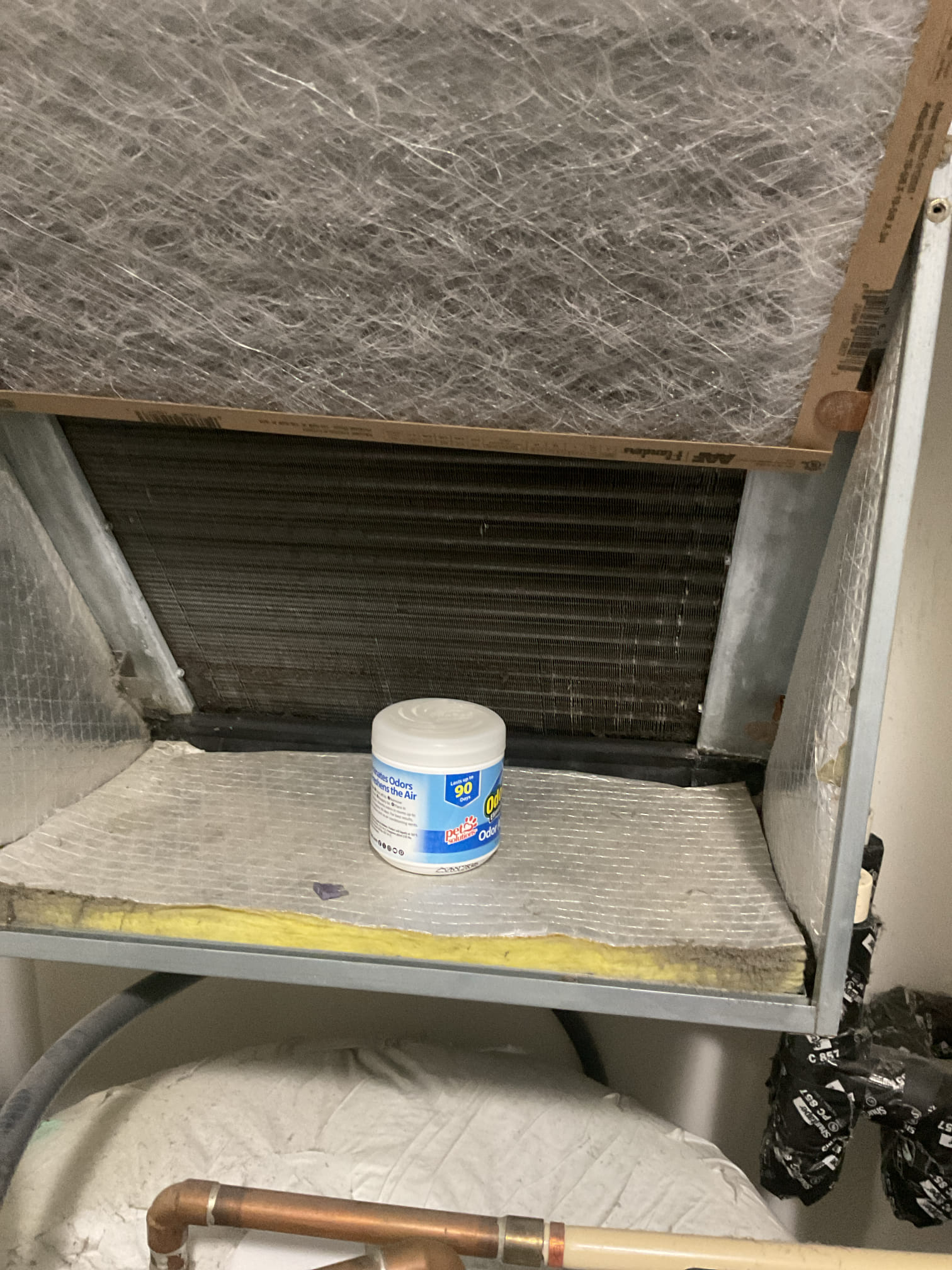 5/22/26. Gave system a call for cooling on 2016 Rudd heat pump. Found thermostat going thru delay and constantly going back into a delay. Jumped out wiring at thermostat and found it blew the 3 amp fuse. Put in new fuse and went up to the rooftop. Found shorted contactor tested a 1.1 ohms. Replaced contactor and tested operation. After getting system running found pressures slightly low. 410a refrigerant pressures were 243/91. Added 14 ozs of r410a provided by Atwater. Now pressures are 262/103 with 12 subcooling. Temperature split is 19 degrees. A/c is working properly at time of service. 