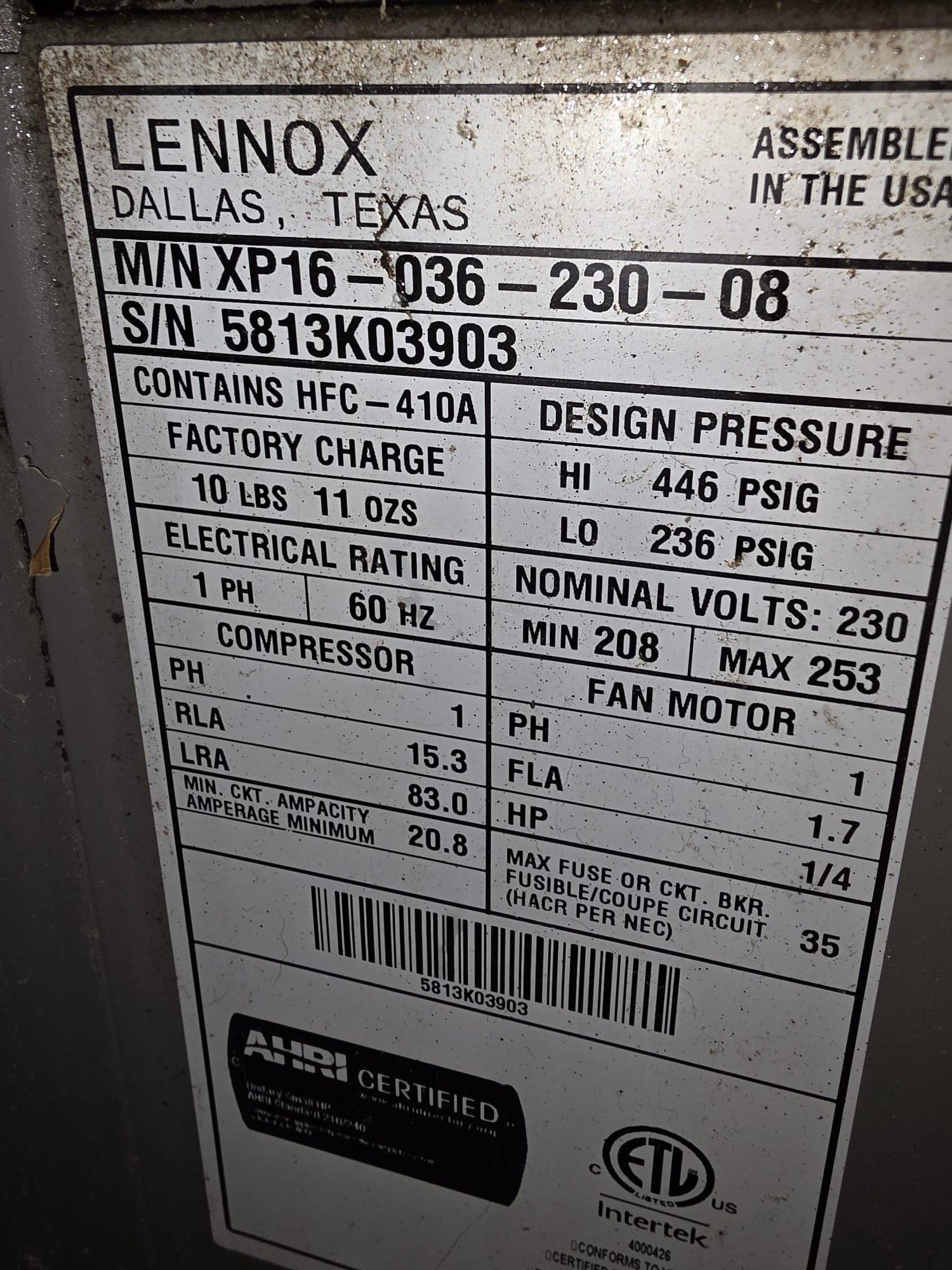Inspected equipment and discussed options with clients.  They are very concerned with the noise from the outdoor unit and energy cost.  We discsussed options as well to put an auto shutoff on the water heater and a mixing valve to increase capcity.