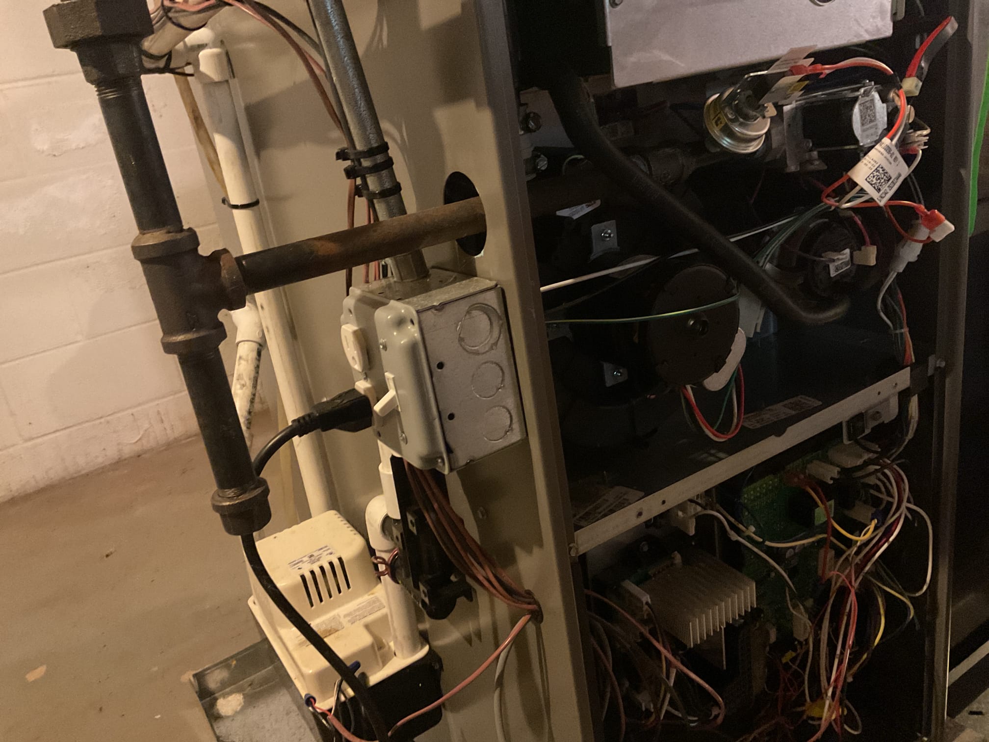 5/26/26. Performed precision a/c tune up on 2024 Lennox inverter heat pump system. Replaced 20x25x4 air filter ( provided by homeowner). Checked all electrical connections and components. Checked temperature split. Flushed condensation drain. Found no surge protection on gas furnace with several electronics on system. Highly recommended surge protection. Installed ag3000 surge protector. Did not check refrigerant pressures due to being critical charge. Heat pump is working properly at time of service. 