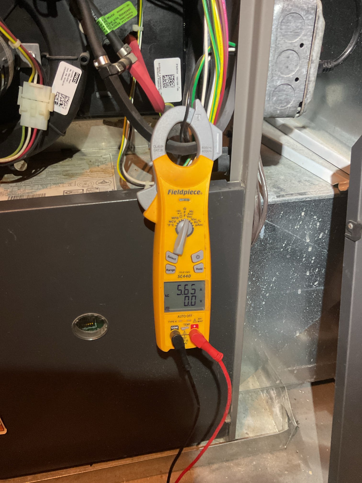 No cooling:
Equipment is 4 Ton AC with 100,000 BTU  atrial gas furnace. System is 17 years old. 

Found zero volts and no LEDs at indoor control. 
Emergency Switch was off at stop of the stairs cause of lack of power to indoor equipment. Turned switch on and went through operations of system.
Replaced 20x25x4 filter provided by homeowner. Recommend replacing ever 6 months. Needs to order more.n
Cleaned outdoor coil with nearby available hose.
Temperature split 18°
Refrigerant database 225/119 12° SC Good

Previous techs have recommended upgrading the humidifier. Provides email estimate for Aprilaire 720M humidifier 

System operating well at this time but is beyond what is considered replacement age for a forced air system. We were here in December 2023 and provided system upgrade quotes at that time. As a reminder system replacement quotes are free from Dibiase.

Homeowner agreed to and paid for Gas Heat+AC plan Membership and diagnostic