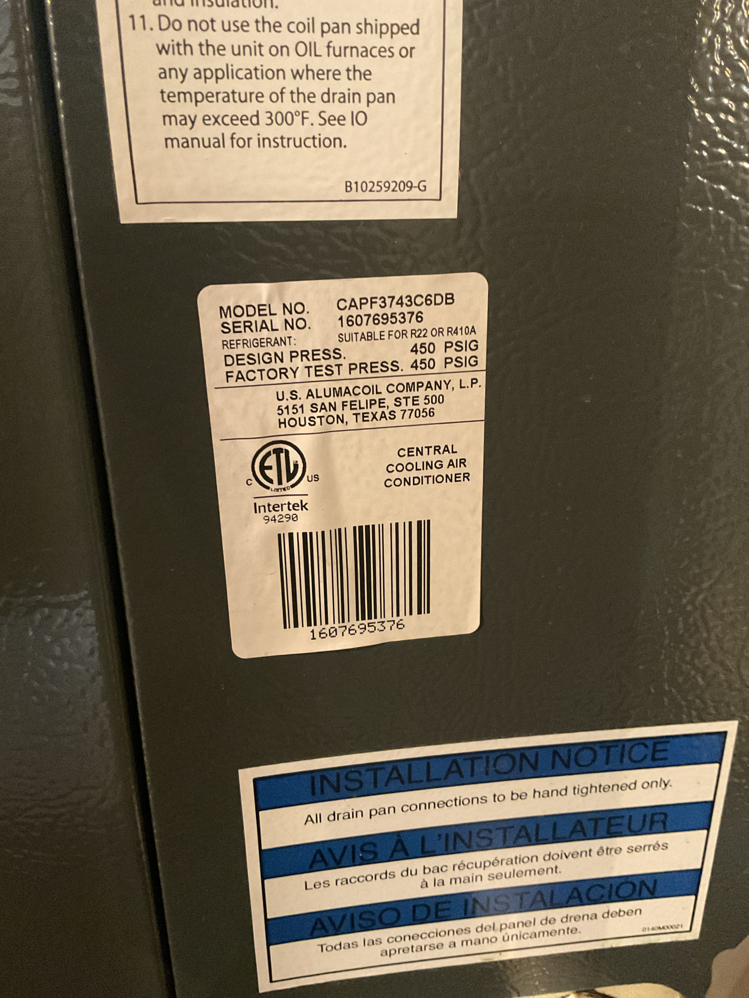 5/26/26 Dan 

I arrived to the customers home to service their 9 yr old daikin a/c system . I checked the wiring connections and the voltages . I checked and replaced the indoor air filter , the filter size is 20x25x1. I Inspected the indoor coil and tested the primary drain pan and cleared and tested the water drains and traps if applicable. I Took indoor temp splits at the return and the supply  and checked the blower motor condition and operation. I looked  at the outdoor unit wiring connections and voltages . I inspected  the outdoor components and checked my unit pressures by using super heat sub cool method.  System in good operating condition at this time. 
