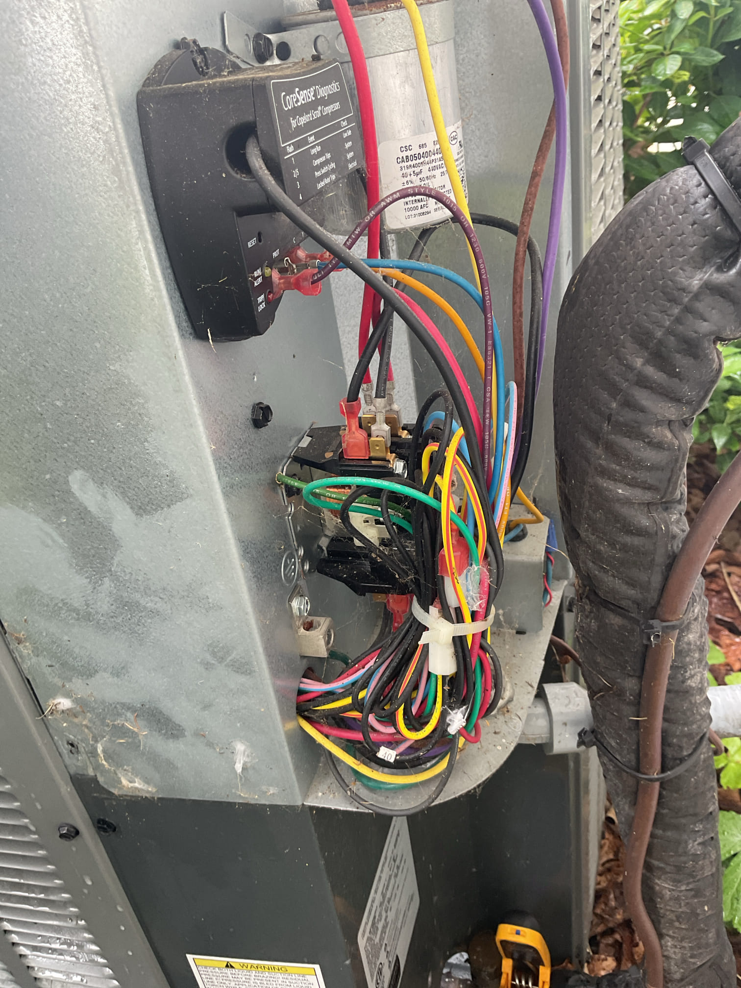 5/27/26 Dan 

I arrived to the customers home to service their 3 yr old Amana a/c system . I checked the wiring connections and the voltages . I checked and replaced the indoor air filter , the filter size is 16x25x1. I Inspected the indoor coil and tested the primary drain pan and cleared and tested the water drains and traps if applicable. I Took indoor temp splits at the return and the supply  and checked the blower motor condition and operation. I looked  at the outdoor unit wiring connections and voltages . I inspected  the outdoor components and checked my unit pressures by using super heat sub cool method.  System in good operating condition at this time. 
Collected for $189.00 service contract renewal, paid by cc. 