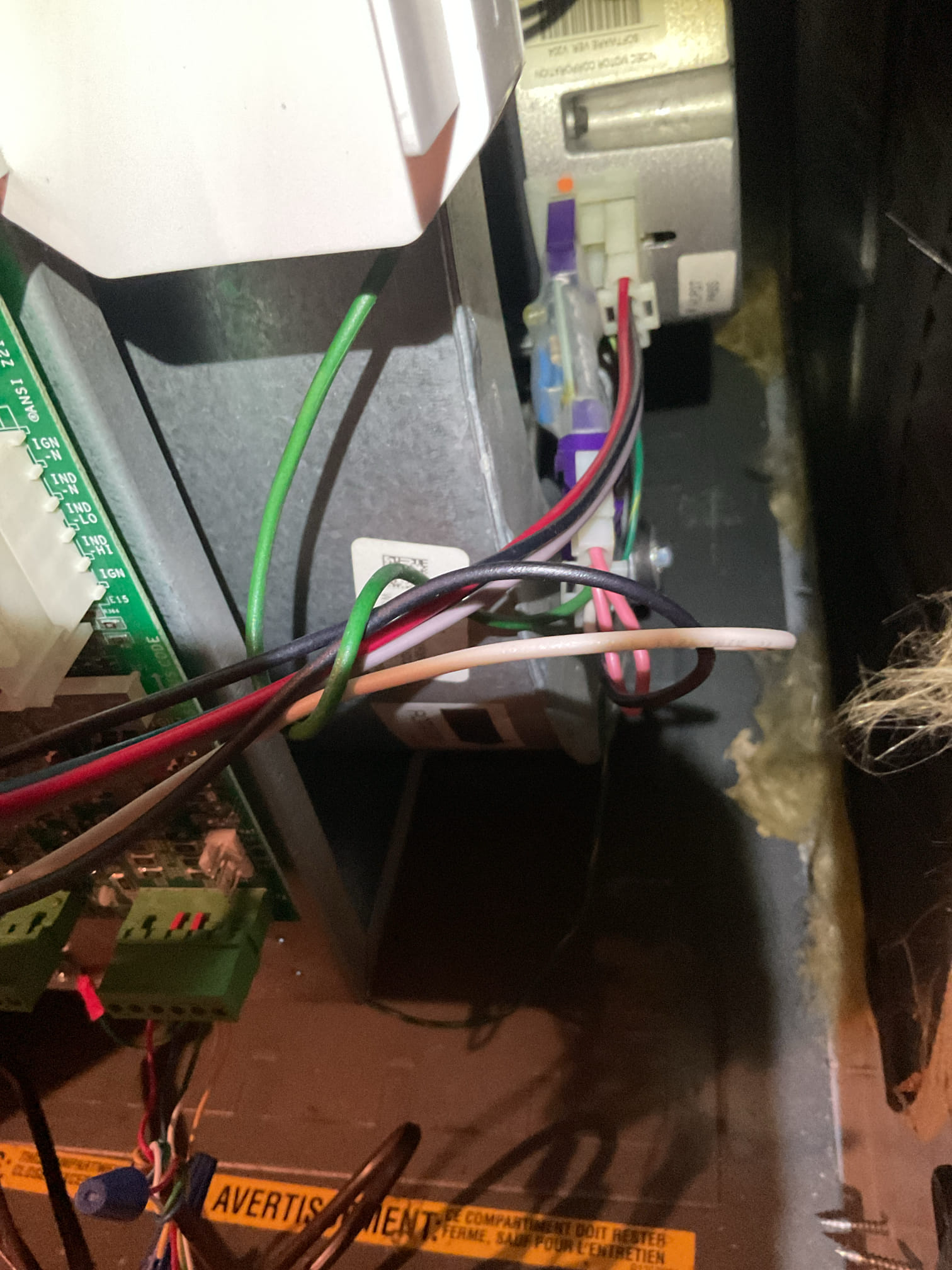 5/7/26
 AC tuneup on a 5 year old R410A Amana AC. 

started tuneup at indoor system checking electrical connections, all electrical components functioning properly. Checked my return and supply temperatures and found a temp split in good range. Checked static and found total static to be in good range. 

Visually inspected blower motor and coil, both in good condition. Cleaned out and flushed EZ trap and condensate pump and ensured condensate pump is functioning properly. Replaced 16x25x1 filter today. 


At outdoor checked all electrical connections including total system voltage, compressor amps, fan amps, and capacitor, all electrical components functioning properly. Checked refrigerant levels and found refrigerant pressures in appropriate range. 

System is operational at time of service. 

***homeowner has 80 gallon Bradford white electric water heater that is 10 years old. Homeowner would like to go forward with 50 gallon Bradford white electric water heater replacement. $1,409.0