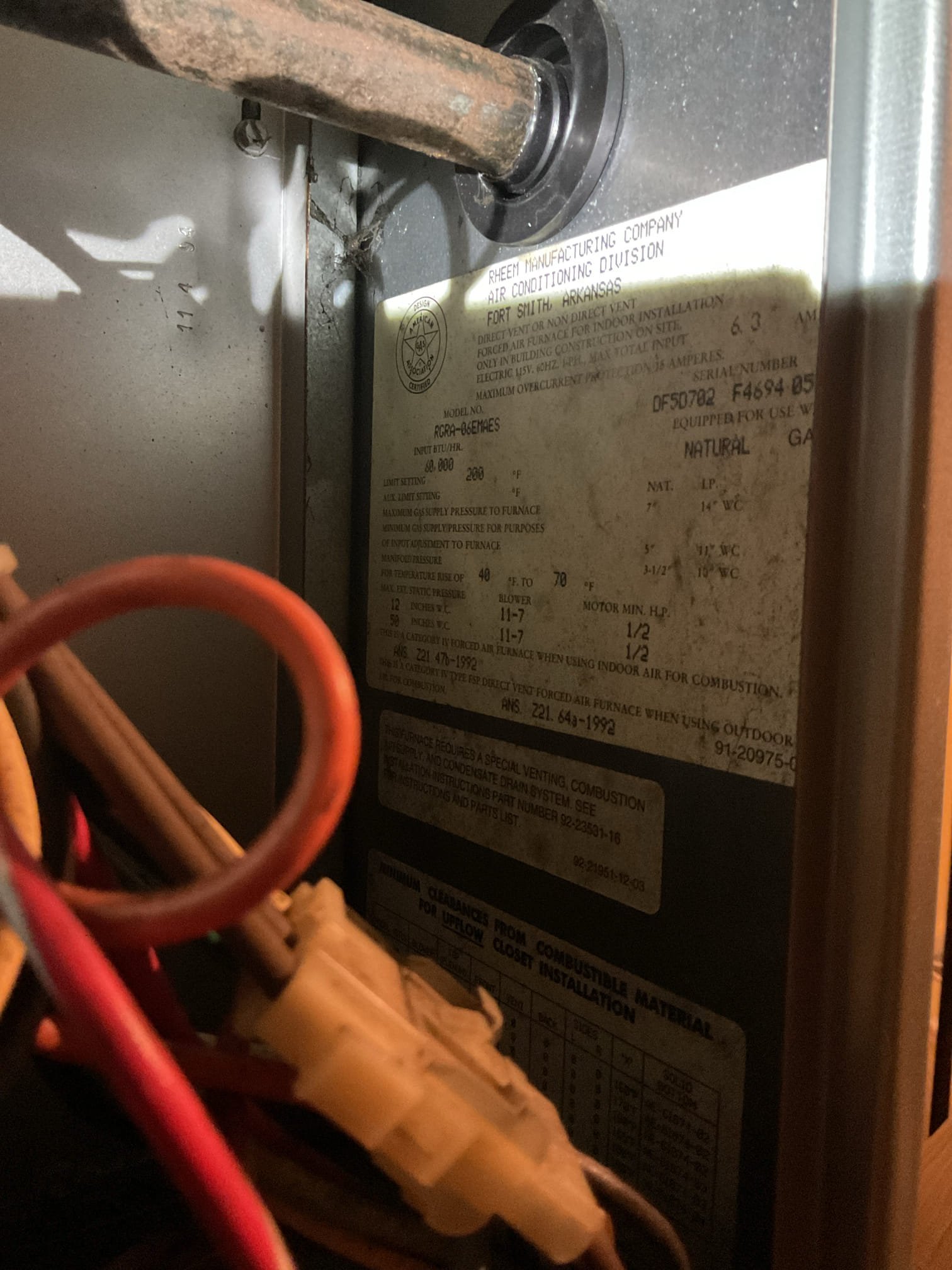 I arrived to the customers home for a no cooling. I found the blower motor is seized,  the furnace is 20+ years . I recommended replacing of the furnace and AC , customer does not want to replace it yet. Will like to try to Band-Aid and fix it first . I told her the parts may not be available and, if we do replace the motor that there could be potential issues with the AC side not working properly. On site the  wires for outdoor unit for the low volt was chewed by a mouse.  I did repair the wires. I did send over a acquisition form for the blower motor to see if it is available for that unit. I quoted out $2,090.00 for the repair. I did collect for $ 304.50 for tonight’s repair . 