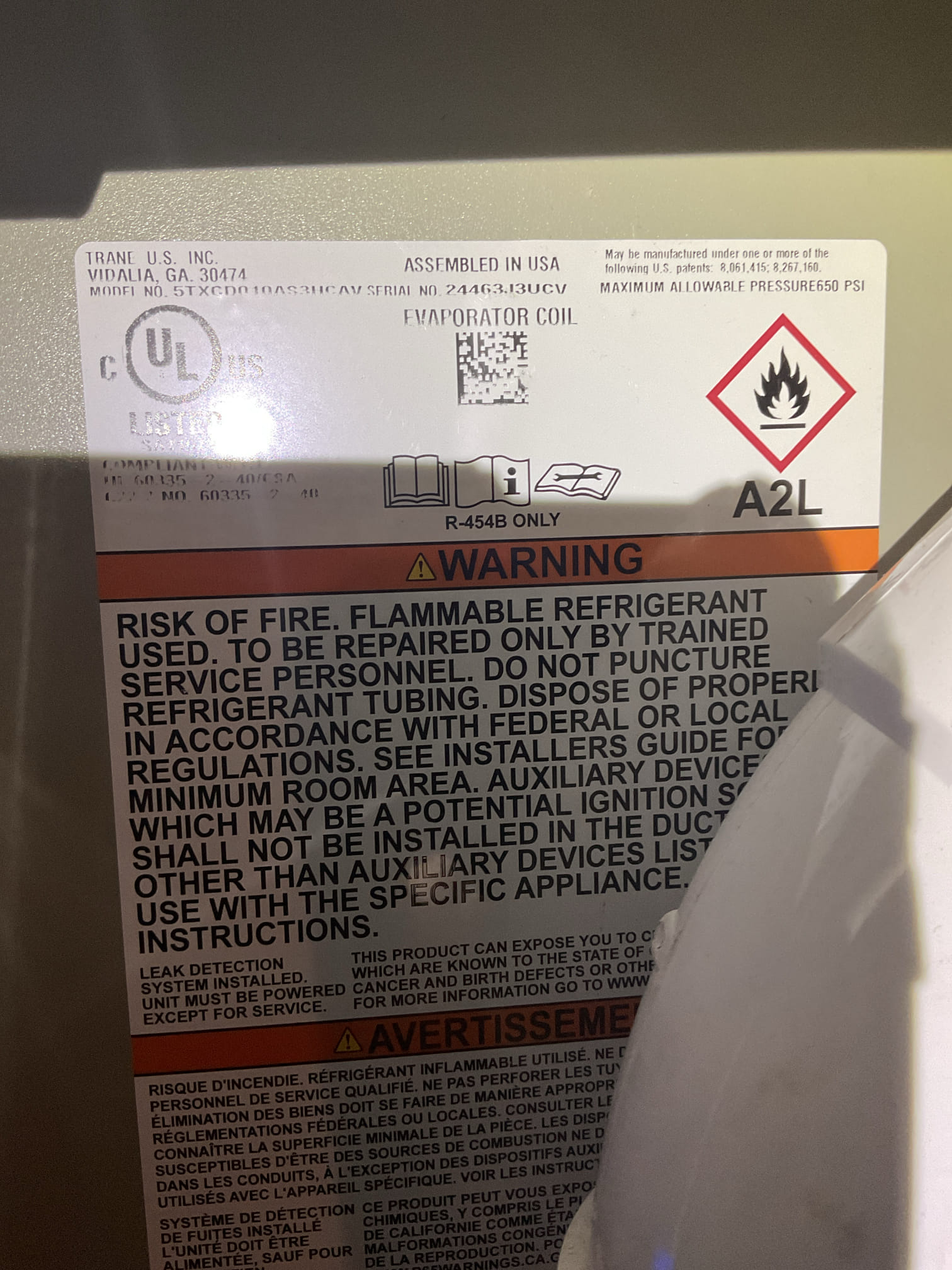 5/29/26 Dan 

I arrived to the customers home to service their 1 yr old Trane a/c system . I checked the wiring connections and the voltages . I checked and replaced the indoor air filter , the filter size is AA 213 (supplied) I Inspected the indoor coil and tested the primary drain pan and cleared and tested the water drains and traps if applicable. I Took indoor temp splits at the return and the supply  and checked the blower motor condition and operation. I looked  at the outdoor unit wiring connections and voltages . I inspected  the outdoor components and checked my unit pressures by using super heat sub cool method.  System in good operating condition at this time. 
