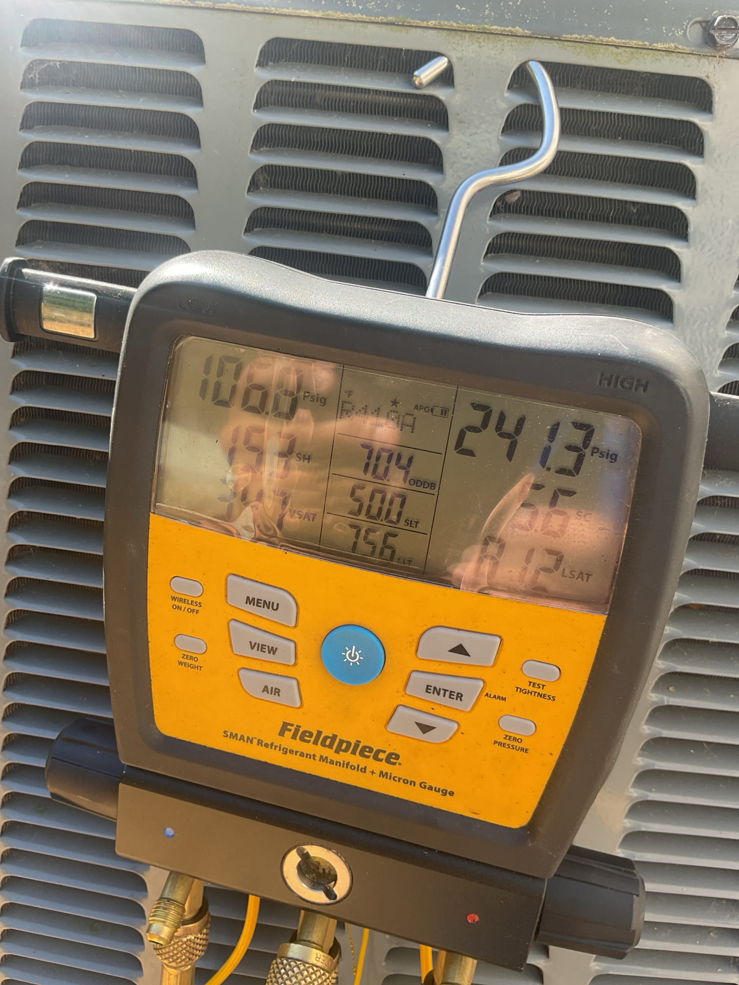 Luis 6-2-26 
Performed ac tune up on attic, basement and first floor system, attic Amana heat pump from 2022. First floor Amana air conditioning from 2017 and Trane heat pump for basement from 2014. Attic filter and basement ok at this time. Replace 16x20x1. Check all electrical components and connections. Check drain lines and condensation pumps check airflow supply and return. First floor condensation pump was non stop running after cleaning pump Stopped and started to pump normal. I talk to customer about this issue and provided estimate to replace pump with new vinyl. Customer wants to wait on this repair. I also found first floor system low on refrigerant customer approved adding refrigerant and dye to this system. We will check for dye during winter visit, when checking trane heat pump system I also found low on refrigerant customer approved adding refrigerant to this unit as well (1lb) All units are cooling at this time. I would recommend getting an estimate to replace basement 