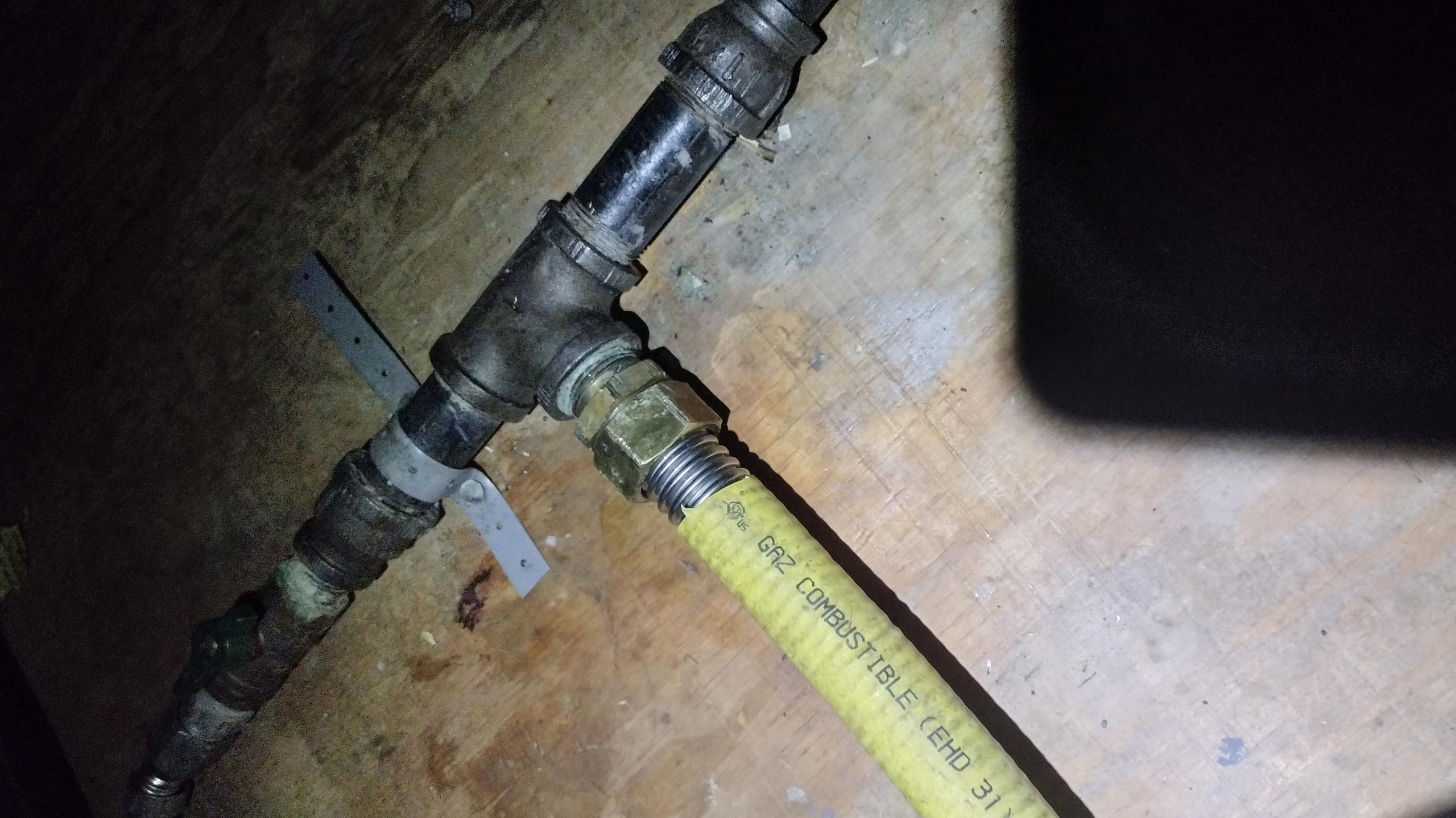 Luis 6-3-26 
Return visit to replace breakers for the units we installed over the winter. Took out 40 amp double pole and installed 30 amp double pole to match unit electrical rating. During same visit repair gas leak at one of the 1 in track pipe, cut flare and reflare pipe check connection ok no leaks showing. No charge for breakers replacement, 

Gas leak repair non related to installation (billable) 
Replacement of 1 in gastite connector for main line gas line feeding unit #3 and chapel 2 