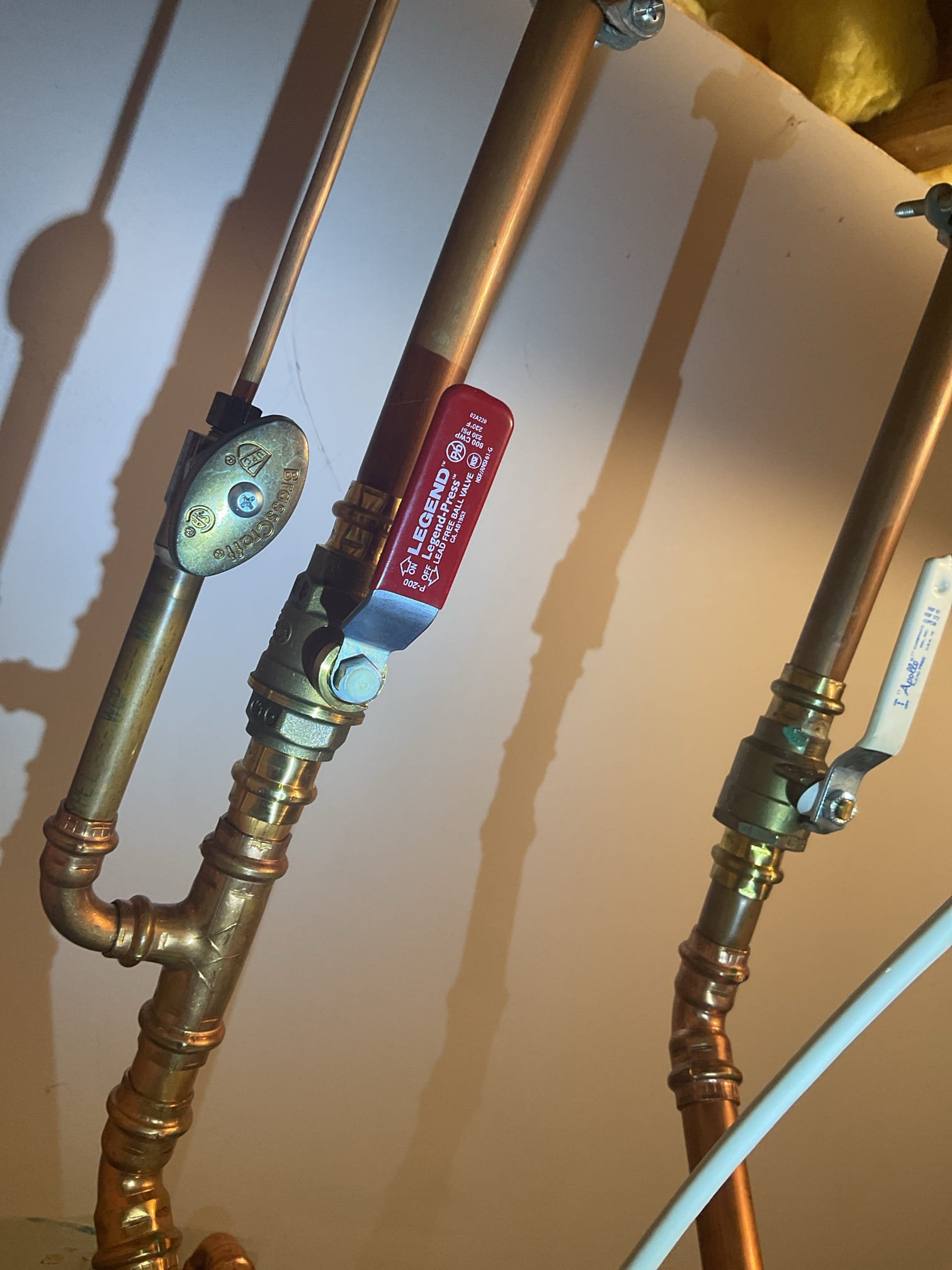 Luis 6-5-26 
Performed tune up on electric water heater rheem marathon from 2016. Customer stated water Temperature was high I used thermometer to check water temp, and was registering 137 F check thermostat setting found to be medium for top and low medium, for bottom element. Found expansion tank failed. Water pressure is 80 psi. Customer also has flood stop that is not In use (not plugged in), i provided estimate for repairs. Replacement of expansion tank, pressure reducing valve. I also presented other options, add mixing valve, flood stop and new water heater. I lower both thermostats setting to low. If this does not work customer will need mixing valve. Customer wants to go over options and will call office. 
