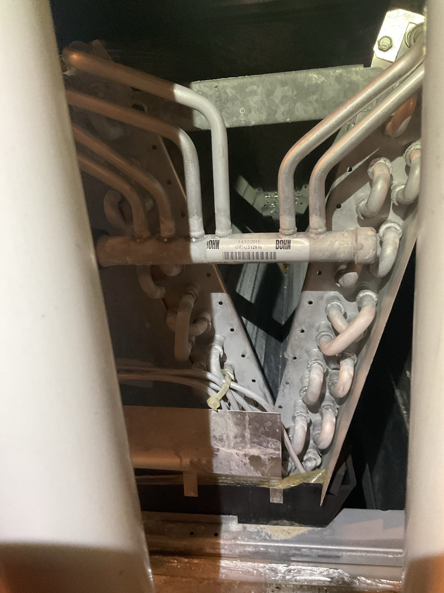 6/5/26 Dan 

I arrived to the customers home to service both their 10+ yr old carrier  a/c systems . I checked the wiring connections and the voltages on both systems . I checked and replaced the indoor air filters for both systems the filter sizes are both is 16x25x1. I Inspected both indoor coils and tested the primary drain pan and cleared and tested the ez traps. I flushed the drains with water to tested the trap and the pump. I Took indoor temp splits at the return and the supply on both systems ,  and checked the blower motor amperage draws. I looked at the outdoor units and the  wiring connections and voltages . I inspected  the outdoor components and checked my unit pressures by using super heat sub cool method. Both the systems are currently operational but past normal life expectancy. Replacement of systems is recommended in the near future. 
I left estimates for water safeties that would be for both units . 

