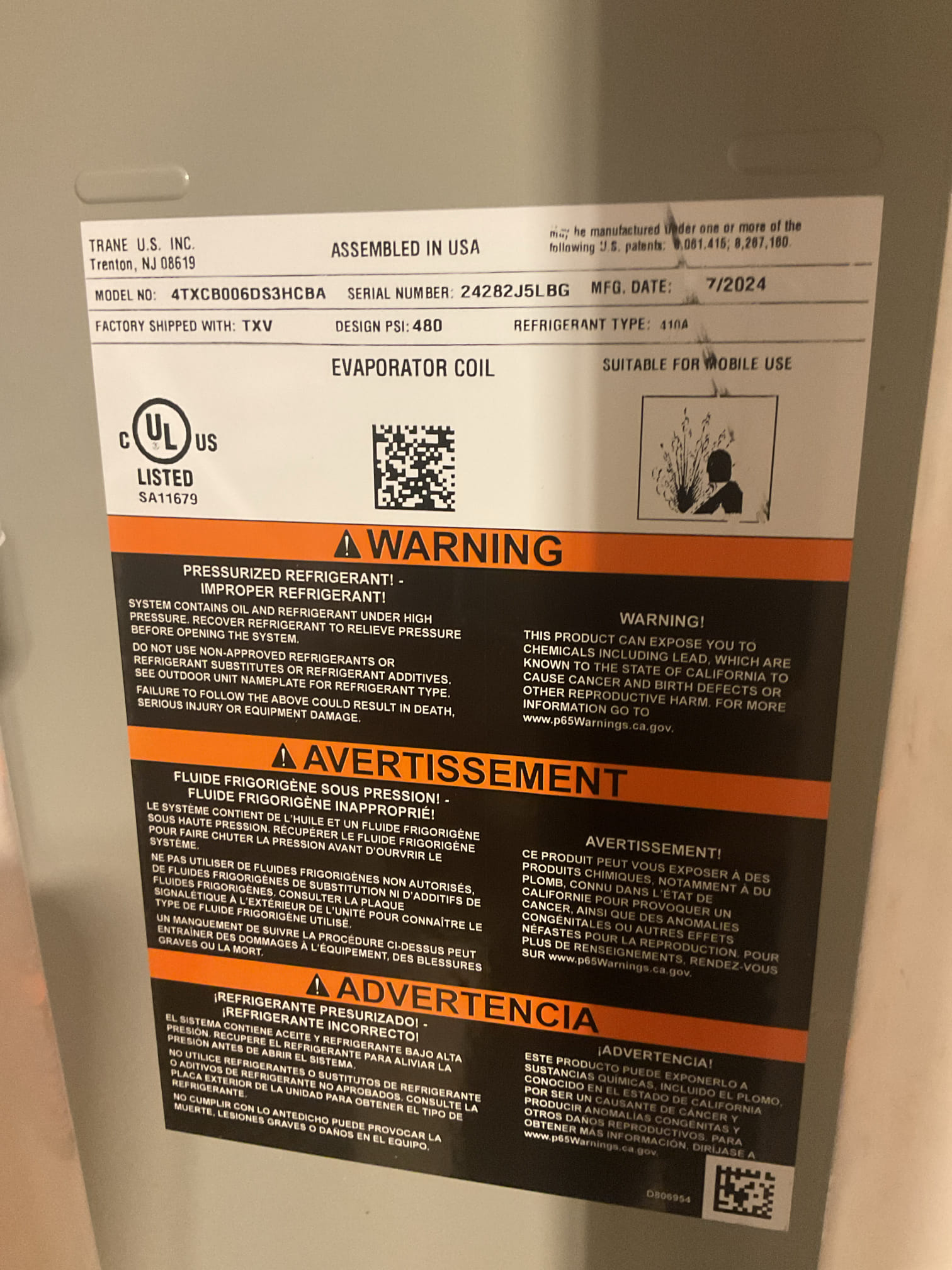 6/5/26 Dan 

I arrived to the customers home to service both  their 2 yr old Trane a/c systems. I checked the wiring connections and the voltages on both systems. I checked and found the indoor air filters for both systems are good, filter sizes are (2)  413 . I Inspected both indoor coils and tested the primary drain pan and cleared and tested the ez traps. I flushed the drains with water to tested the trap and the pump. I Took indoor temp splits at the return and the supply on both systems ,  and checked the blower motor amperage draws. I looked at the outdoor units and the  wiring connections and voltages . I inspected  the outdoor components and checked my unit pressures by using super heat sub cool method.  Everything is working fine at this time of service for both systems. 
