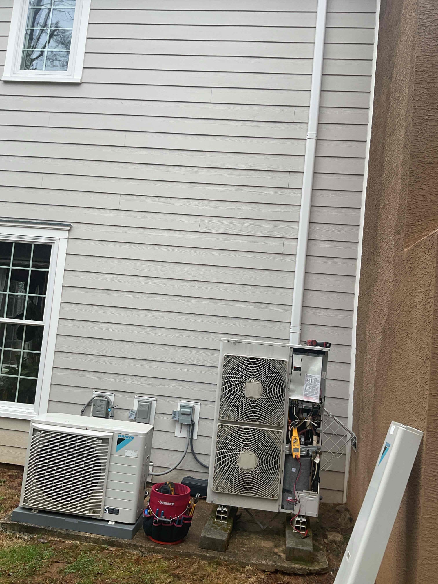 Luis 3-16-26 customer called for noise, I inspect system operation. Noise is coming from return grill, I check ductwork system supply and return, air handler has a very hard to get to, final recommendation is replace duct system. Supervisor to come out and insect ductwork, this is the only way to fix issue. See notes from previous years. No charge warranty 