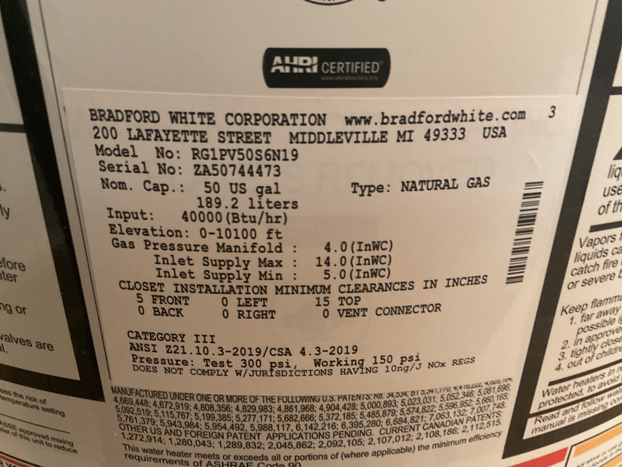 6/5/26. Fully assessed 2023 water heater and gas furnace. Found water heater was blowing of the relief valve occasionally. Found failed expansion tank. Need to look up in the office if this is a warranty part or not. Provided estimate for both. Once tank is replaced need to check water pressure again to make sure it is ok coming in. Homeowner gave furnace a call and the burners when the lite were making a high pitch screaming noisy. More than likely the gas pressure just needs adjusted. Went to get out my manometer and the display went bad so can’t check at this time. When we return to replace expansion tank can make the pressure adjustments then. 