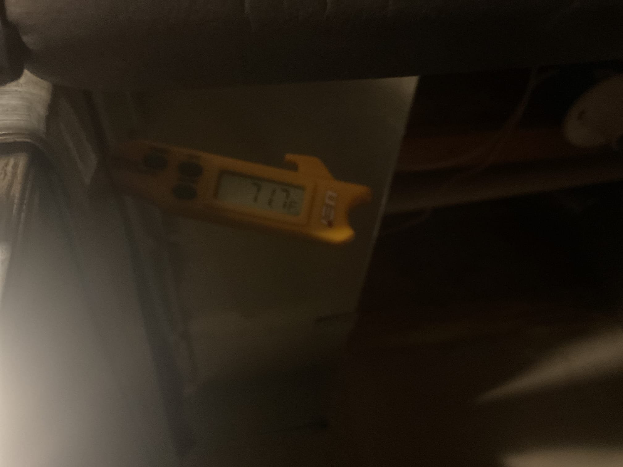 6/7/26. Fully assessed water leaking situation on Goodman gas furnace a/c installed last week by dibiase. Found water inside the drain pan of the basement system. Poured water inside condensation pump and found water spraying out of 3/8” vinyl hose at a connection made with 5/16 copper. Took photos. Condensation line had to be adapted to due to going over dry wall ceiling. Used 3/8” barb fitting and re secured with hose clamps with new piece of 3/8” vinyl hose. Gave system a call for cooling. System is getting a 22 degree temperature split . A/c is working properly at time of service. No charge recent install.