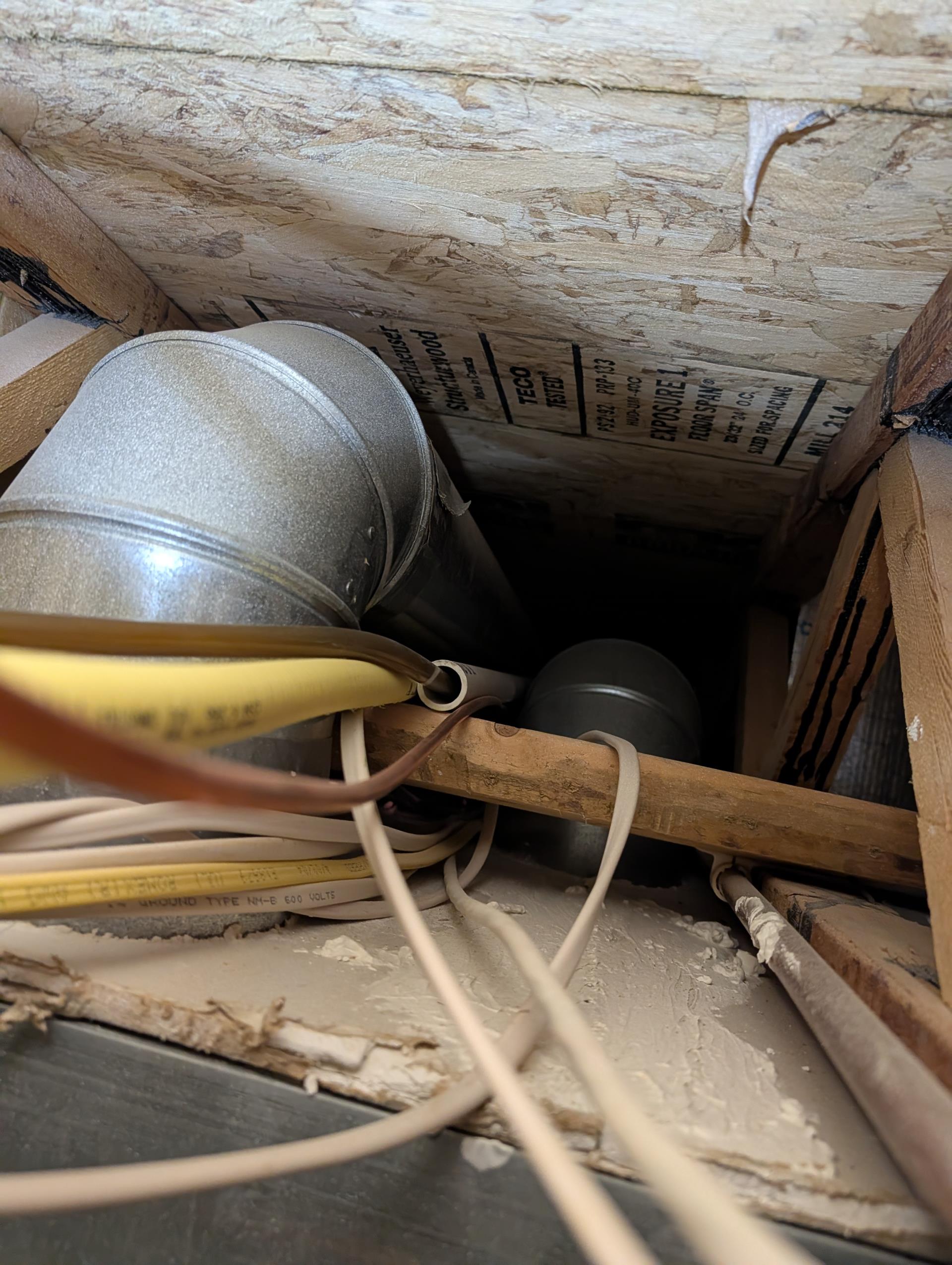 Completed quality assurance for gas furnace+AC install. (3 Ton AC with 80,000 BTU natural gas furnace)

Homeowner mentioned that the thermostat display randomly defaulted to factory reset date and time. He also had to reset power once but this was after a power outage and he called Dan who walked him through resetting power. 
I did notice that stat added wire is used between thermostat and EIM and it fits correctly in EIM terminals but not quite as well in the thermostat terminals so I used solid 18 gauge wire at the R and C terminals at thermostat.

I also wired the water/drain safeties in series to the S1 contacts and configured so that instead of breaking power to the thermostat they display an alert, heat and cooling is disabled and the fan is energized. 

Checked all aspects of install: mechanical, wiring, control settings, ductwork connections, accessories etc. 
set cooling blower ramping profile to “D” using cool cloud
7° Subcooling. 20° temperature split.
Combustion test pass.
