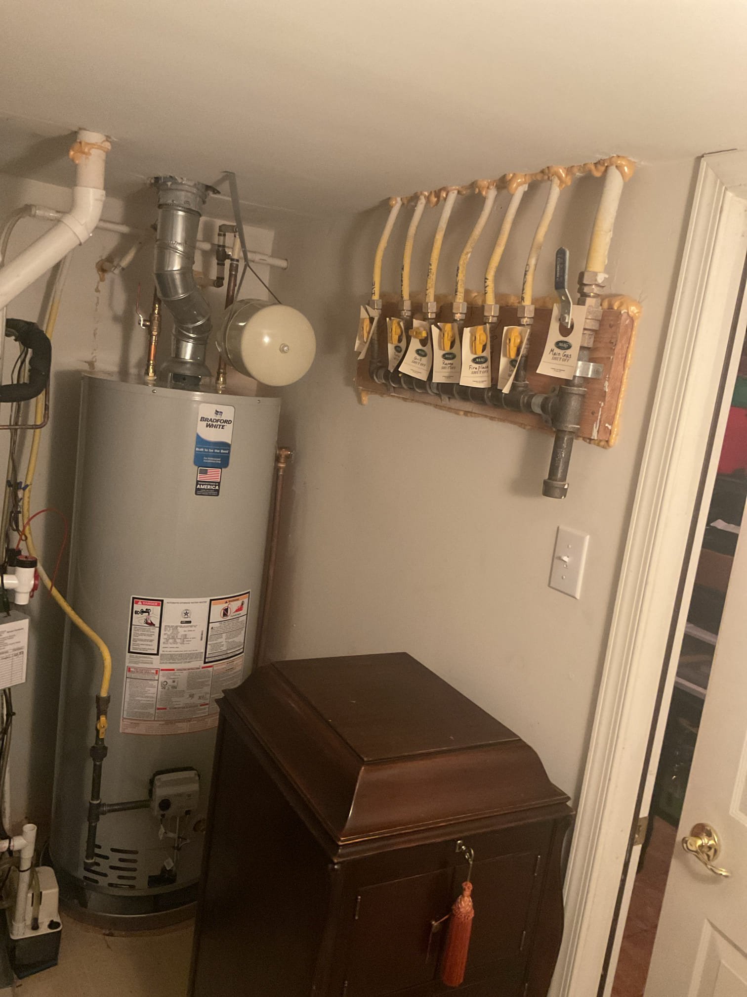 Luis 6-8-26
Customer called in for no air flow on one side of the house, inspect ductwork heater is located on second floor with main truck on attic. I inspected ductwork, found 12 in flex duct damper feeding that part of the house not working properly (broken lever) provided estimate to remove damper, customer approved repair, and does not want new damper install (manual). Test airflow after repair ok. Air flow is much better now, customer is satisfied. Indoor unit and water heater are located on second floor condensation pump is on the outside of the auxiliary pan, inside auxiliary pan has float switch. Water heater does have a pan but not an alarm. Provided estimate to add water protection, and thermostat upgrade 