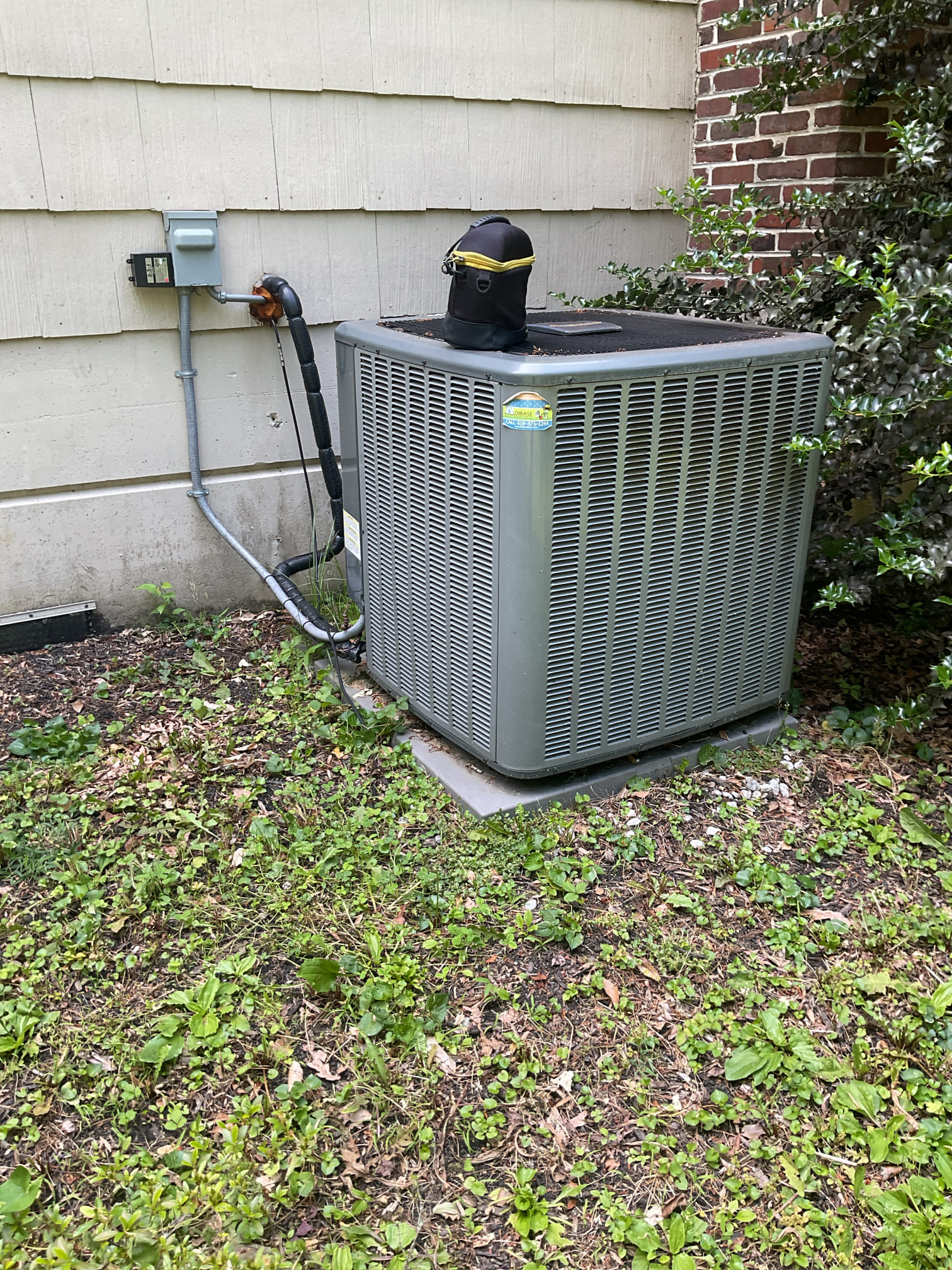 6/9/26 Dan 

I arrived to the customers home to service their 4 yr old Amana a/c system . I checked the wiring connections and the voltages . I checked and found the indoor air filter is  good , the filter size is 413 . I Inspected the indoor coil and tested the primary drain pan and cleared and tested the water drains and traps if applicable. I Took indoor temp splits at the return and the supply  and checked the blower motor condition and operation. I looked  at the outdoor unit wiring connections and voltages . I inspected  the outdoor components and checked my unit pressures by using super heat sub cool method. I did find my outdoor dual cap was weak and recommended replacement. Also gave an option for adding a hard start kit. They went with the labor warranty dual capacitor. System in good operating condition at this time. 

Collected for service contact for $189.00 and dual cap labor warranty for  $285.60 . Total dual for today’s service is $474.60
