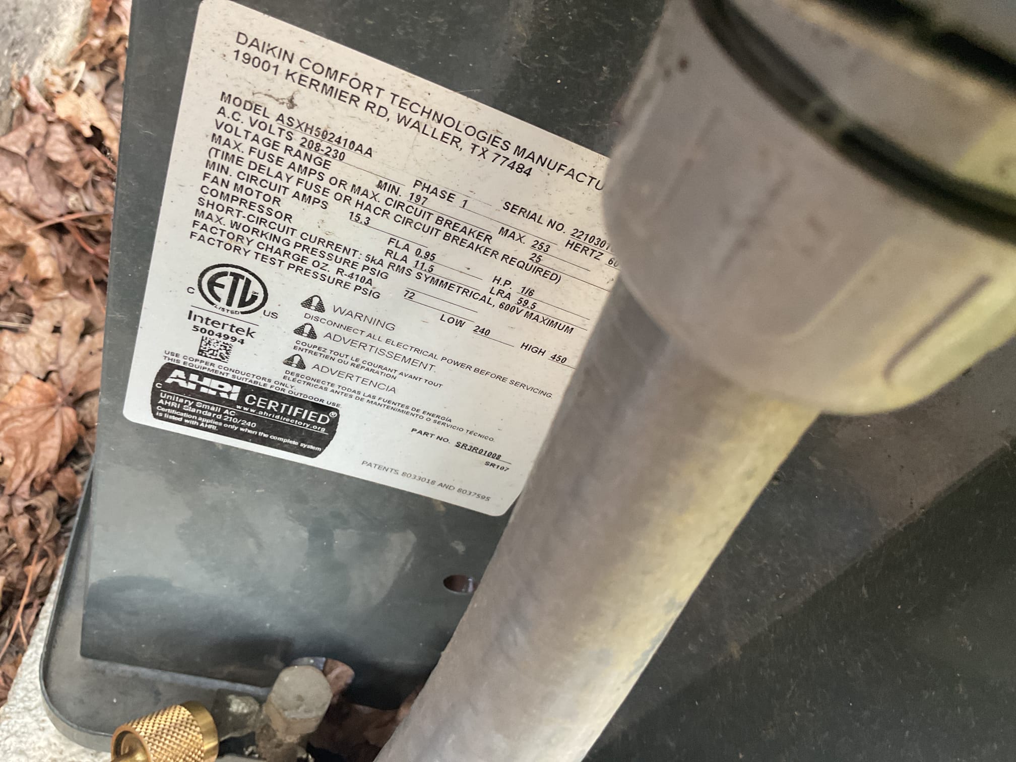 6/9/26 performed precision a/c tune up on 2023 amana a/c system. Replaced 16x25x1 air filter. Checked all electrical connections and components. Checked temperature split. Flushed ez trap. Tested outdoor capacitor. Checked refrigerant pressures and temperatures. Found outside coil is pretty dirty, provided estimate to clean coil. Also provided estimate for Apcox whole home uv air purifier. A/c is working properly at time of service. 