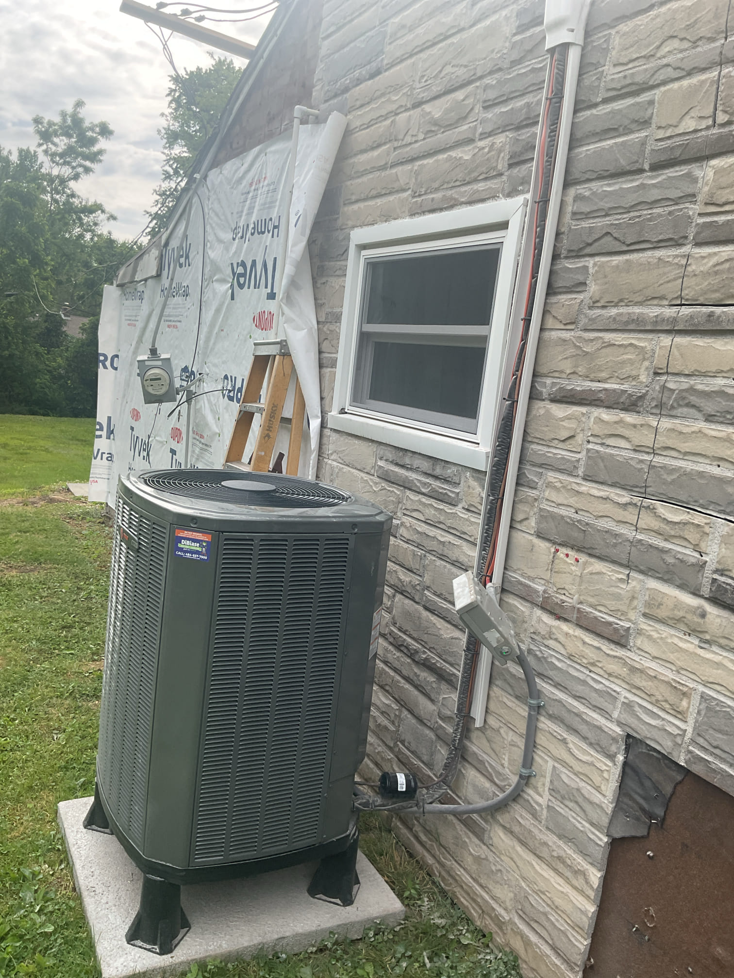Luis 6-10-26

Perform ac inspection on a trane inverter heat pump customer just replace both filters check attic system flush and test condensation drain line test ez trap OK check airflows supply and return air, check outdoor unit refrigerant pressures  and electrical, used inverter board to check system operation ok,  System is working properly. Customer is having new siding done, contractor will put back disconnect to wall. 