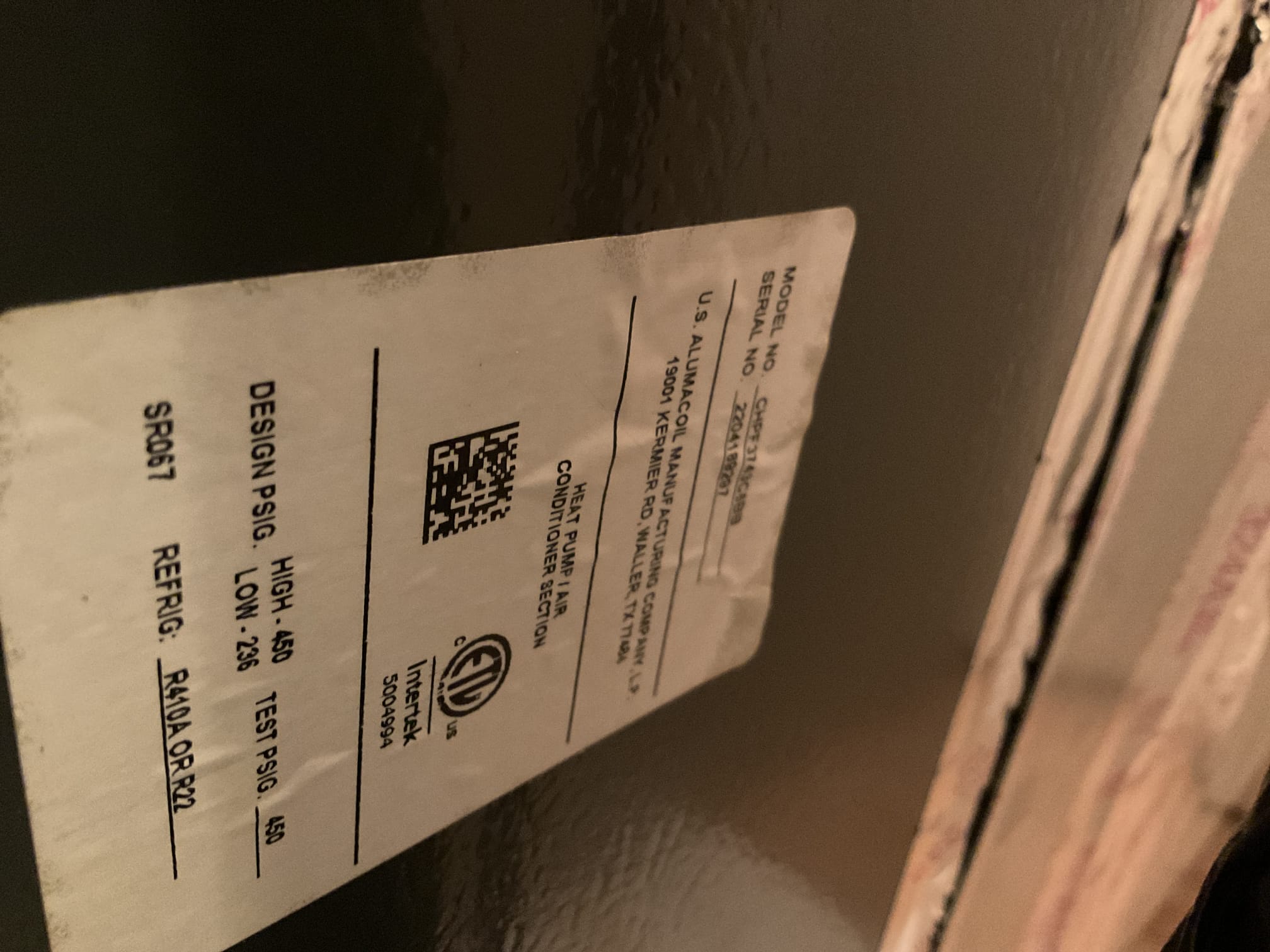 6/10/26. Performed precision a/c tune up on amana a/c system. Replaced 16x25x1 air filter. Checked all electrical connections and components. Flushed condensation drain. Checked temperature split. Provided estimate for surge protection for indoor control board and blower motor. Tested outside capacitor. Checked refrigerant pressures and temperatures. Inspected condenser coil. Suction pressure does run a little low between 96 and 100 but this has always been this way. A/c is working properly at time of service. 