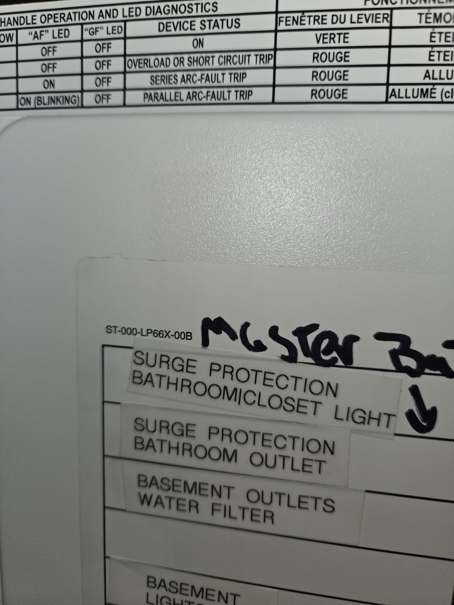 Followup to specify material list