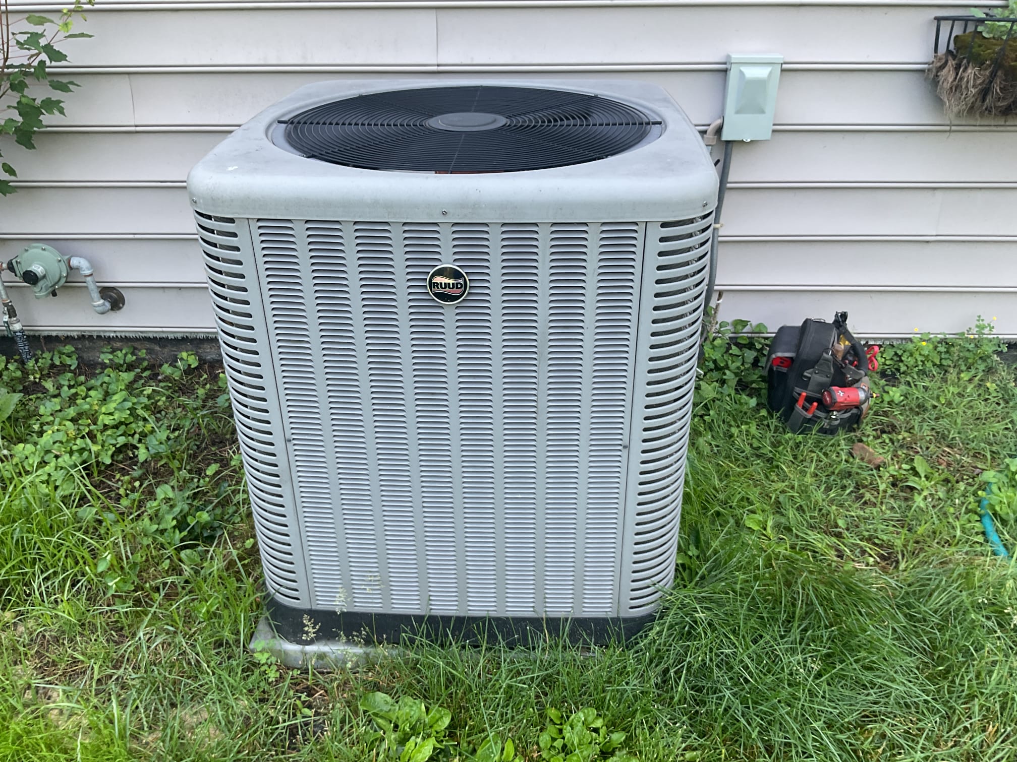 6/11/26. Gave 2017 Rudd heat pump system a call for cooling. Everything came on. Talked to homeowner and decided to perform a/c tune up to see what is found. Performed precision a/c tune up . Homeowner to replace odd size 15x25x1 air filter. Checked all electrical connections and components. Found weak 70/5 capacitor and buzzing and burnt 1 pole 40 amp contactor. Recommend to customer to replace both. Explained to him that it’s not necessarily the entire issue with it intermittently not starting, this could be a board issue. These components can cause the system to not start up. Homeowner agreed replaced both parts and tested operation. Checked refrigerant pressures and temperatures. A/c is working properly at time of service. 