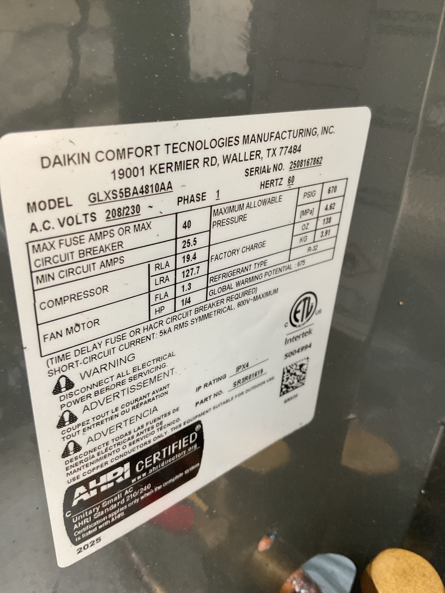 Quality assurance for left-side system. 

4 Tons upflow air handler on second floor. Returns are on second floor.
Thermostat on second floor hallway wall. Remains at 81° therefore system stays on in cooling. Overcools rooms below but thermostat does not satisfy because 1 it is reading 2.50 high and 2. There is no supply in hallway.(Thermostat is reading 2.5° high when compared to 2 of my temperature probes, see photos)

Solution here is to install a S1200 smart thermostat with a room sensor and place the  room sensor in a better location) 1st floor for example

They may be interested in adding a supply to the hallway ceiling. It is a plaster ceiling and there is no easy access to the space above. The one access (in front of air handler in same room) has several screws and the drywall gave away when I tried to open. Presumably this will only open up to the eves of the attic space. Adding a supply to the second floor hallway ceiling is no small task. Will require a sight visit. I would l