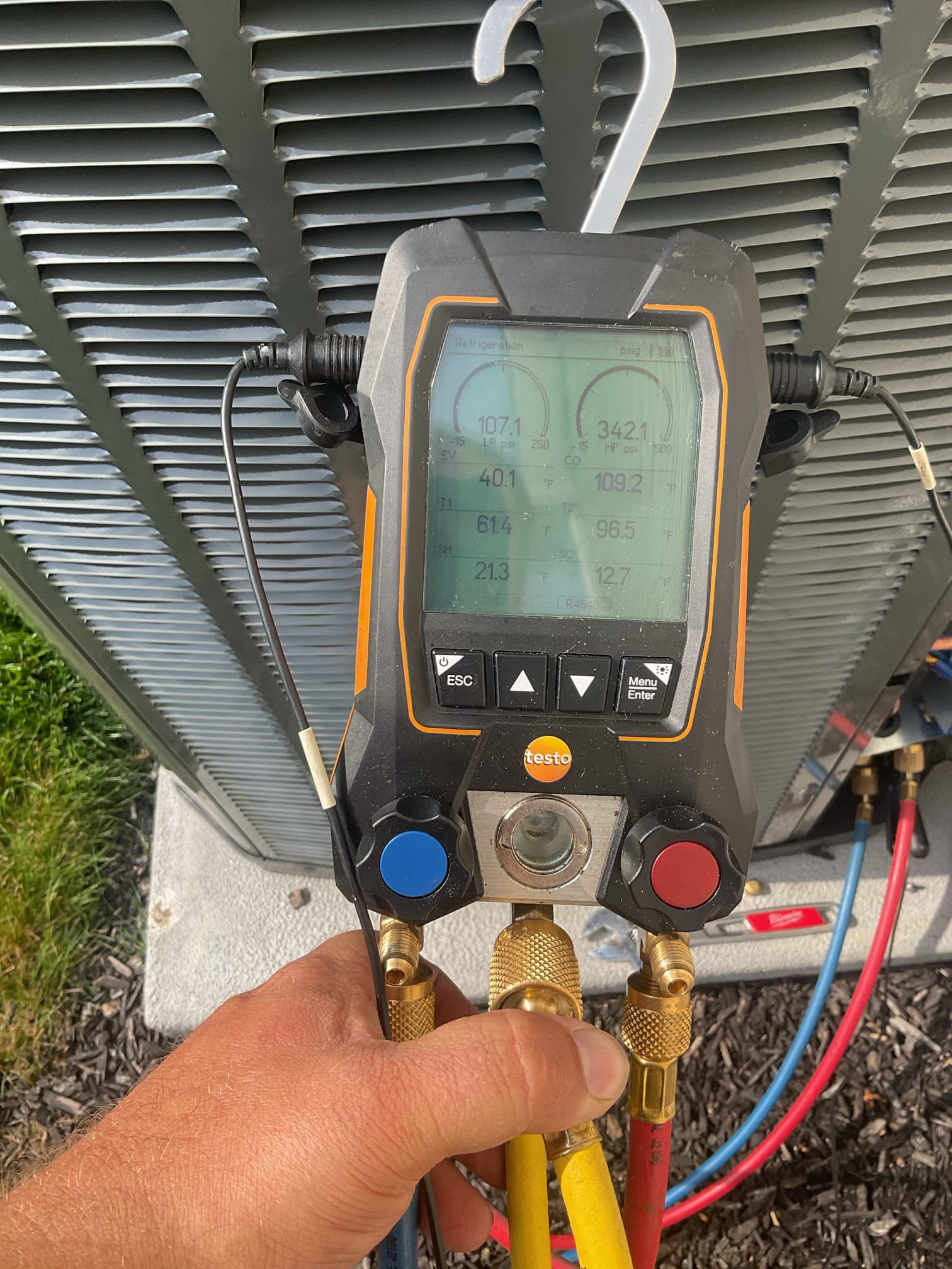 6/11/26. Performed quality assurance on recently installed trane two stage gas furnace with inverter a/c. Checked all electrical connections and components. Checked over all settings in the thermostat. Checked to make sure all penetrations were sealed. Checked refrigerant pressures and temperatures. Tightened screws on outside unit, do not hear any clicking noises, other than normal compressor operation. A/c is working properly at quality assurance check. 