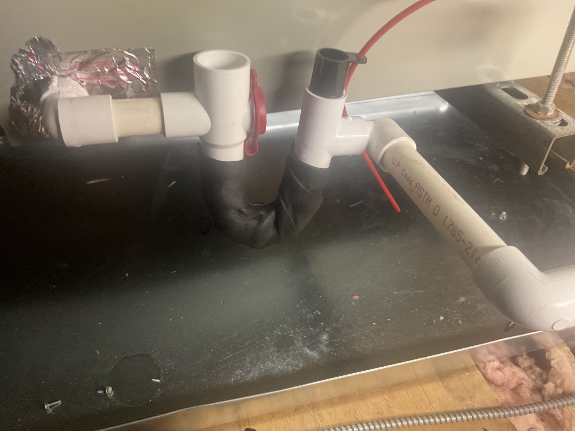 6/12/26 fully assessed no cooling situation on recently installed trane a/c. Talked to Barbara about the situation and it only shuts off during the hottest times and blower continues to run but not outside unit. When I arrived everything was running fine. Water had drained away correctly. Only thing I found was the a2l sensor was still wet and getting dripped on. Had a new a2l sensor on the truck. Replaced sensor and also moved its location to the vertical drain pan to see if this fixes the situation. Barbara will let us know if this works or not. Issue is a very intermittent problem that is not easy to catch. A/c is working properly at time of service.  Replaced part under warranty. 