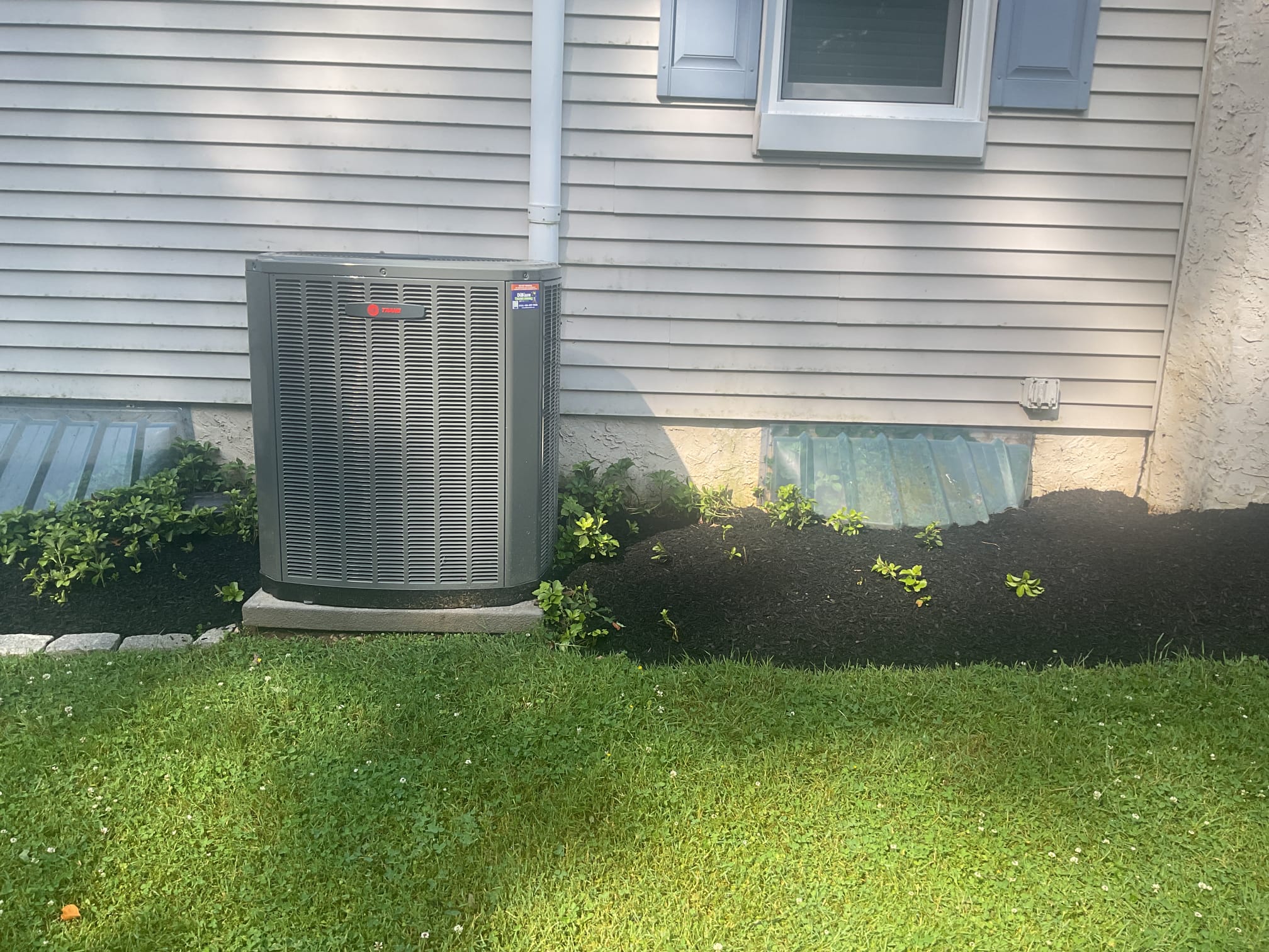6/12/26 fully assessed no cooling situation on recently installed trane a/c. Talked to Barbara about the situation and it only shuts off during the hottest times and blower continues to run but not outside unit. When I arrived everything was running fine. Water had drained away correctly. Only thing I found was the a2l sensor was still wet and getting dripped on. Had a new a2l sensor on the truck. Replaced sensor and also moved its location to the vertical drain pan to see if this fixes the situation. Barbara will let us know if this works or not. Issue is a very intermittent problem that is not easy to catch. A/c is working properly at time of service.  Replaced part under warranty. 
