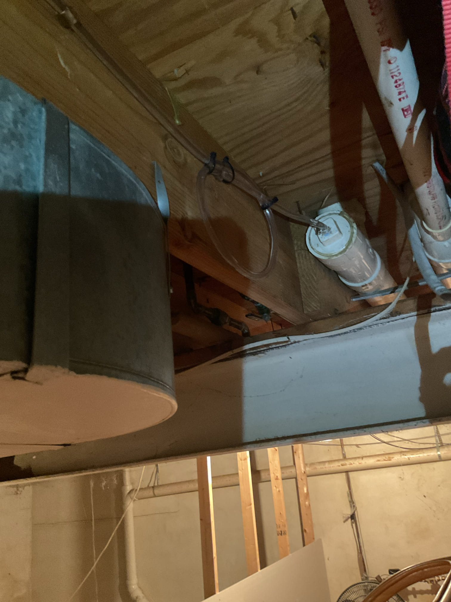 6/13/26 Dan 

I arrived for no cooling . Found water safety was tripped , I found  water around the top side of the condensate pump by the tubing. I  ran water through the condensate pump and found a pinhole in the 3/8 clear tubing. I replaced the tubing and tested when completed this is warranty. No charge the system is back up and running at this time. 