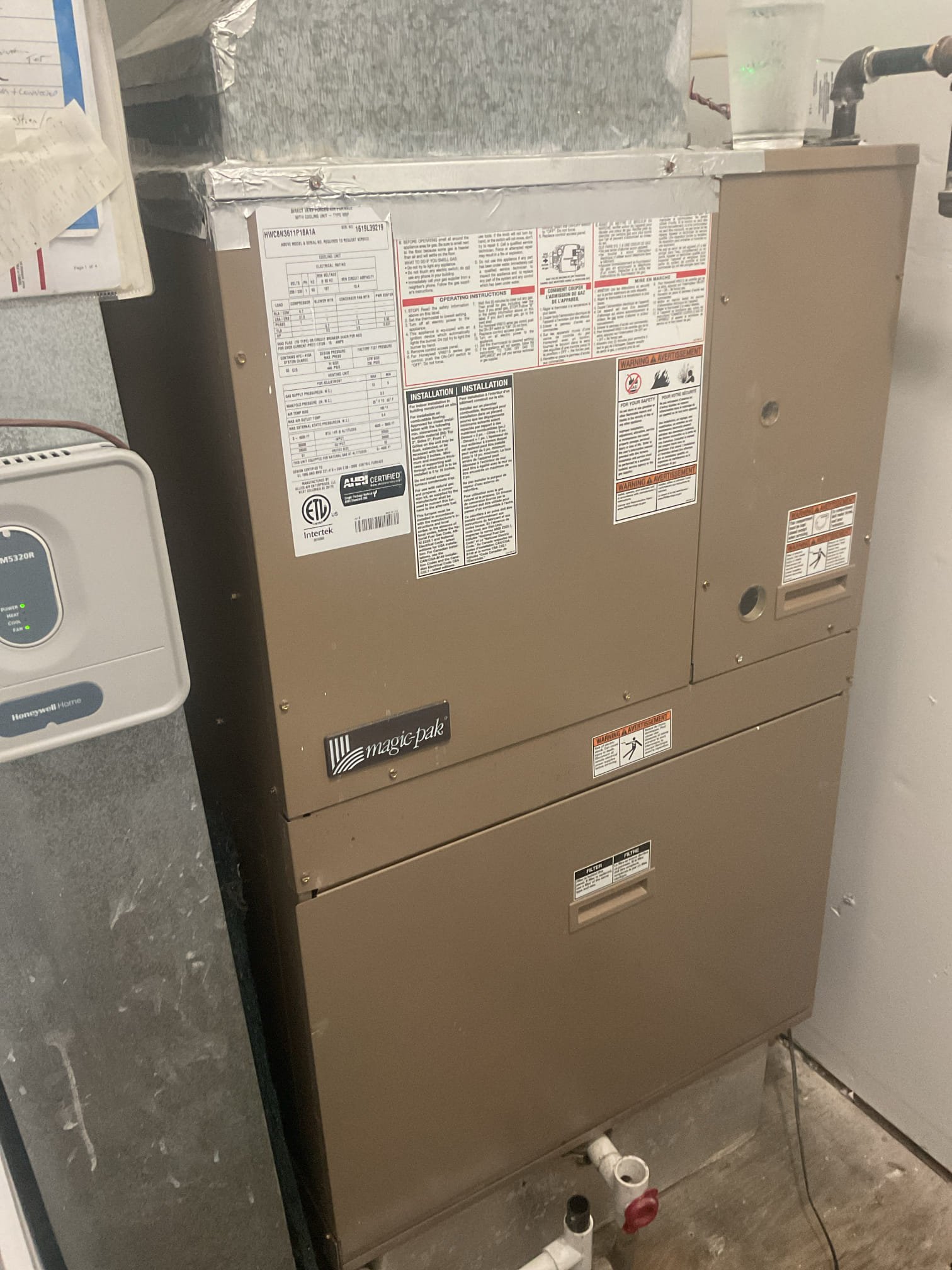 I arrived for no cooling , i  checked the air filter and  Found good. Drain line is clear but  the indoor blower motor will not run. it gets a call to run but will not respond . I talked with the customer and let her know with the age of the package unit , it’s better to replace with new . She is scheduled tomorrow for an estimate time frame  12:00-2:00 . I collected for 84.15 diagnostics. Paid by check .
 