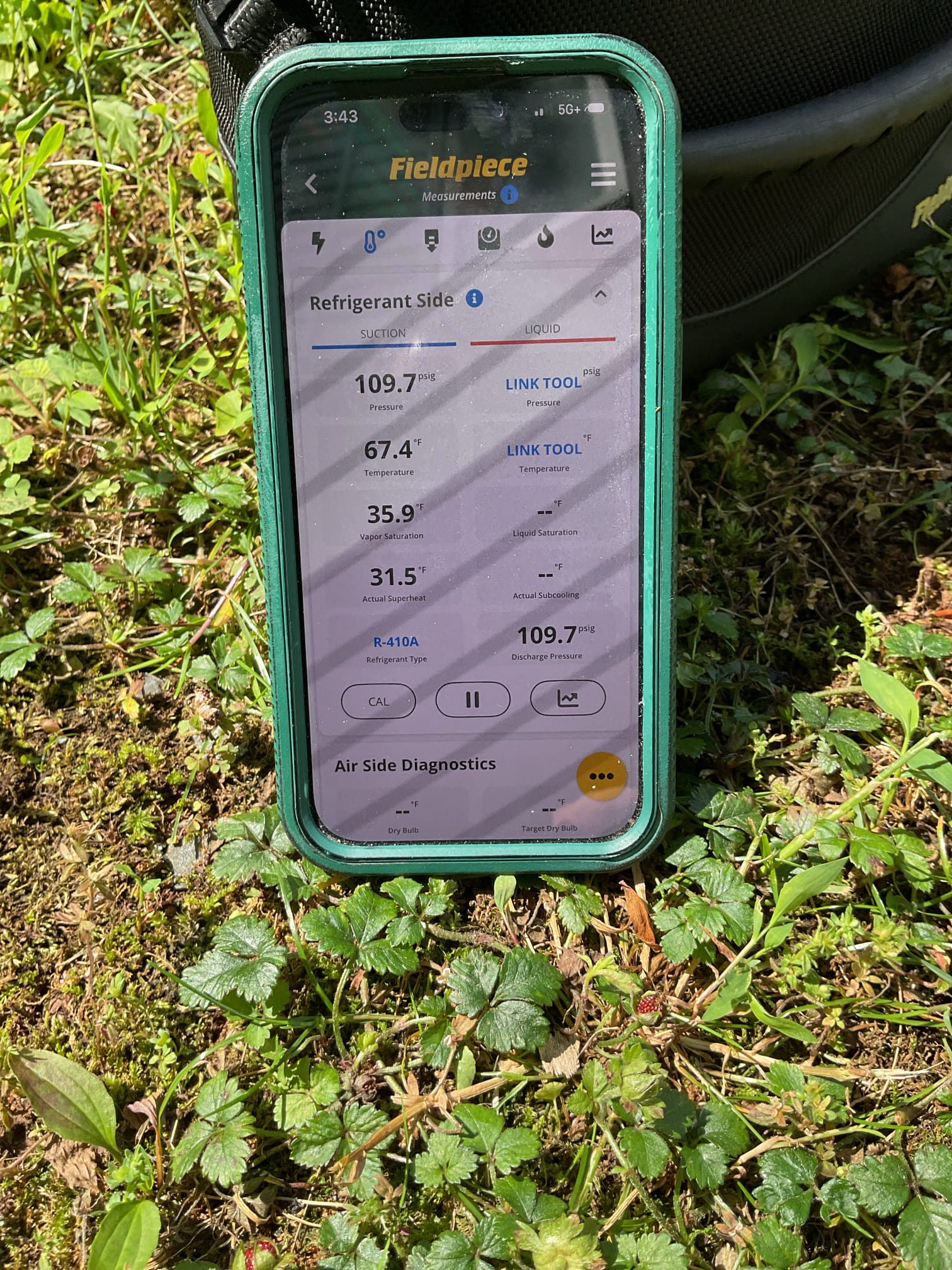 6/15/26 Dan 

I went through and checked the customers Heat pump system. Found the filter was ok and I tesed the primary pan no leaks and system has airflow. I turned AC on and my indoor split was 10° I went to the outdoor and checked my pressures found high superheat should be about 14°. I am at 30°super heat And I barely had any sub which she should be around 8 to 10°. I talked with the customer and she agreed to have an estimate completed for a new heat pump. They have an indoor air handler American standard and an outdoor Goodman heat pump 23 years. I collected for $99 diagnostic paid by cc.. Management is going to schedule the estimate.